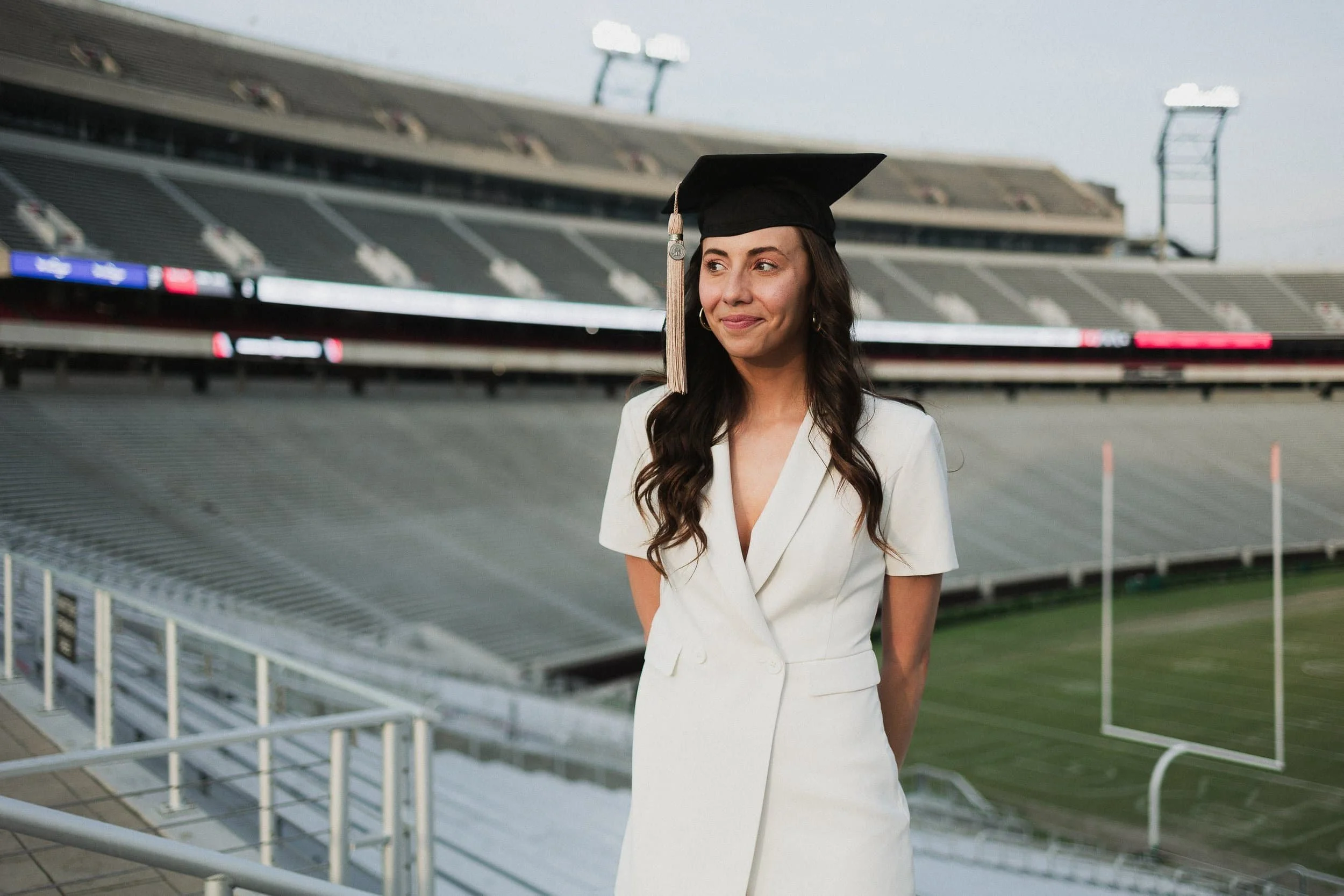 Uga Graduation Photos at Sanford Stadium Athens Georgia Football University of Georgia 
