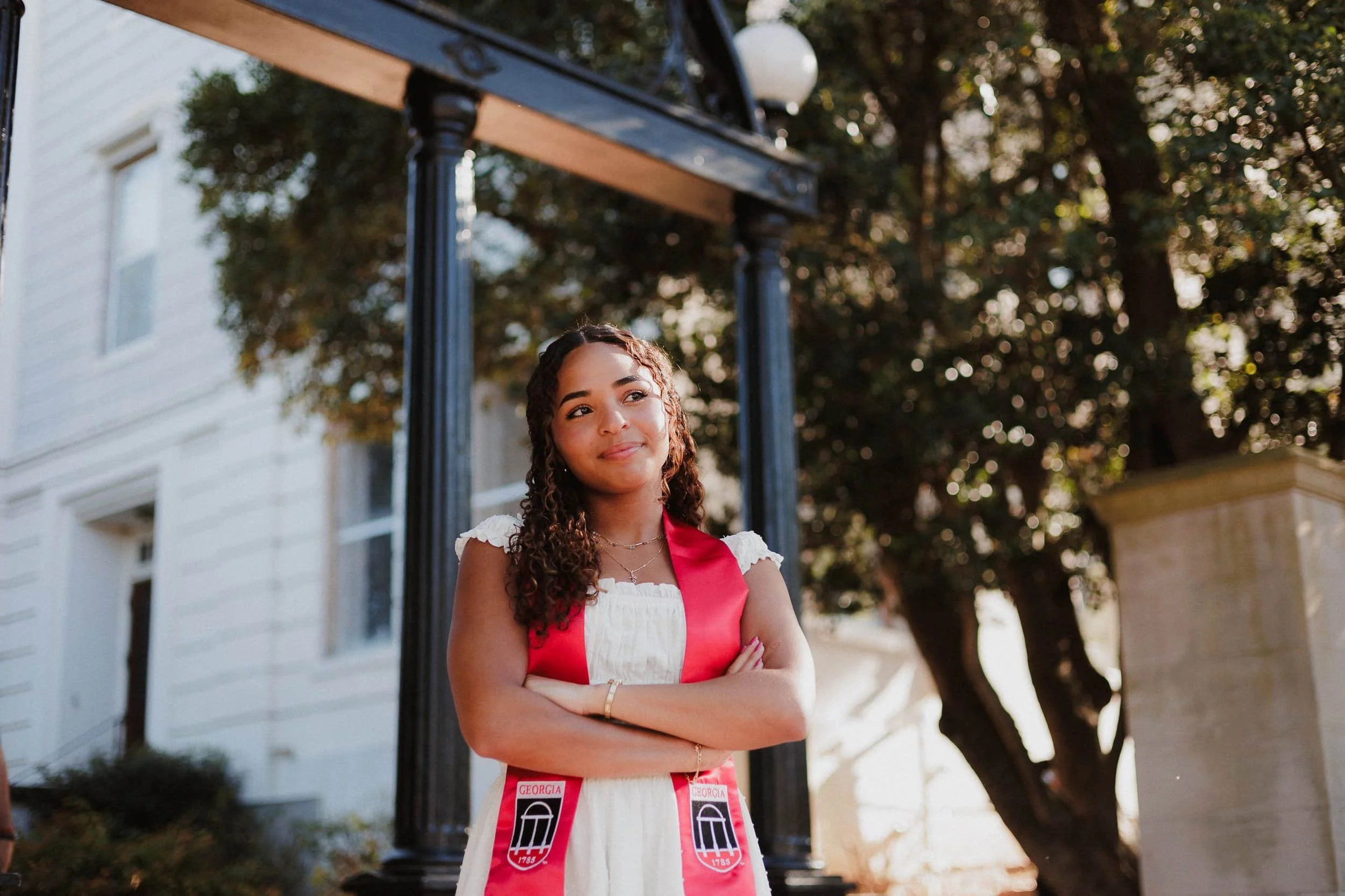 UGA Graduation Photos at The Arch Athens Georgia North Campus University of Georgia