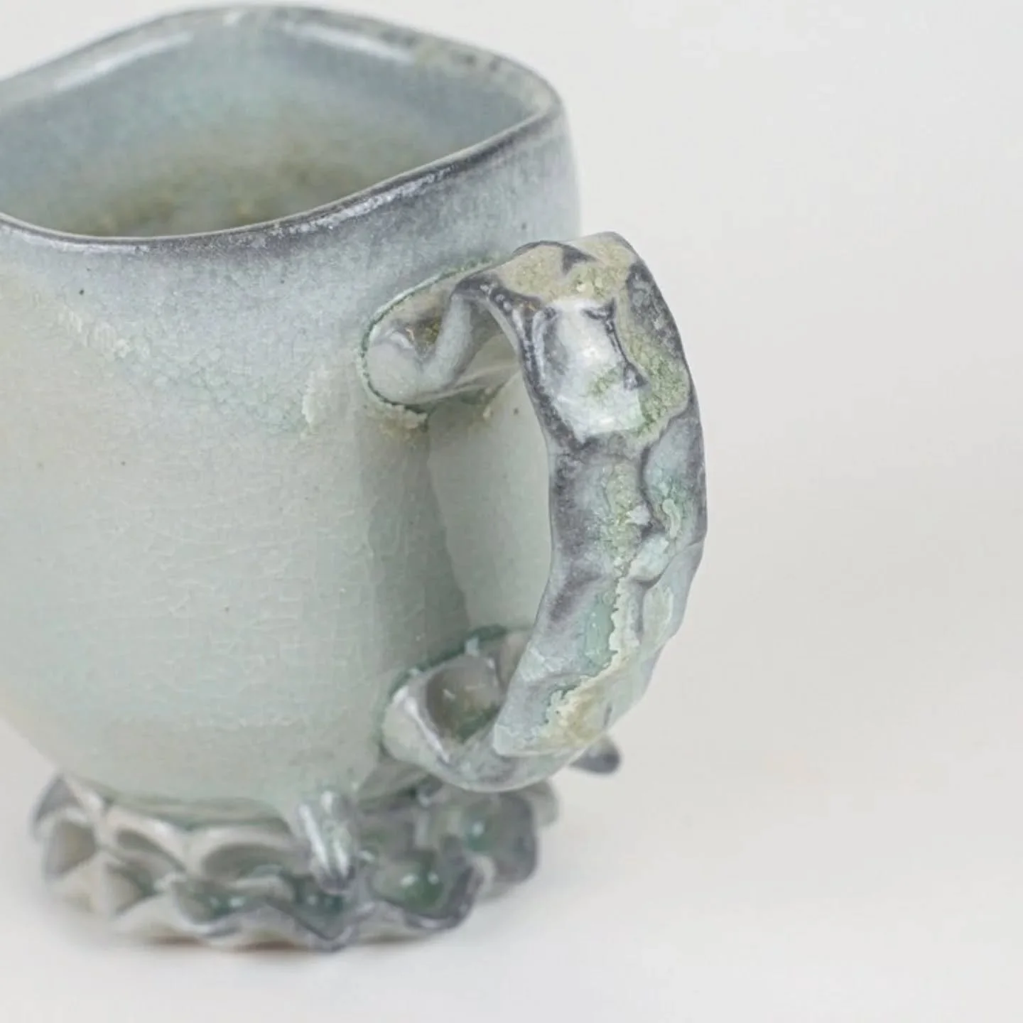 Back from the @ouceramics conference and here is one of my favorite cups from the 8 kilns I had work go into. Spending hot summer days feeding wood into kilns is a labor of love. This conference was so unique and one of my favorite experiences. It wa