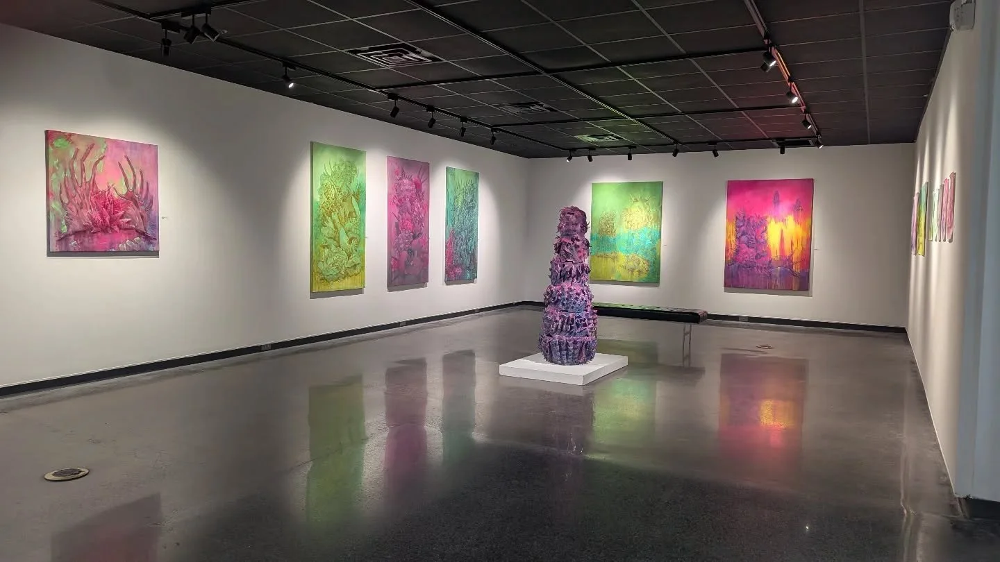 My BFA Exhibition has officially come and gone. So thankful to everyone at ETSU and Slocumb Galleries for trusting me to fill this space with my work. I just updated my website with all the installation pictures, as well as updated pictures of the pi