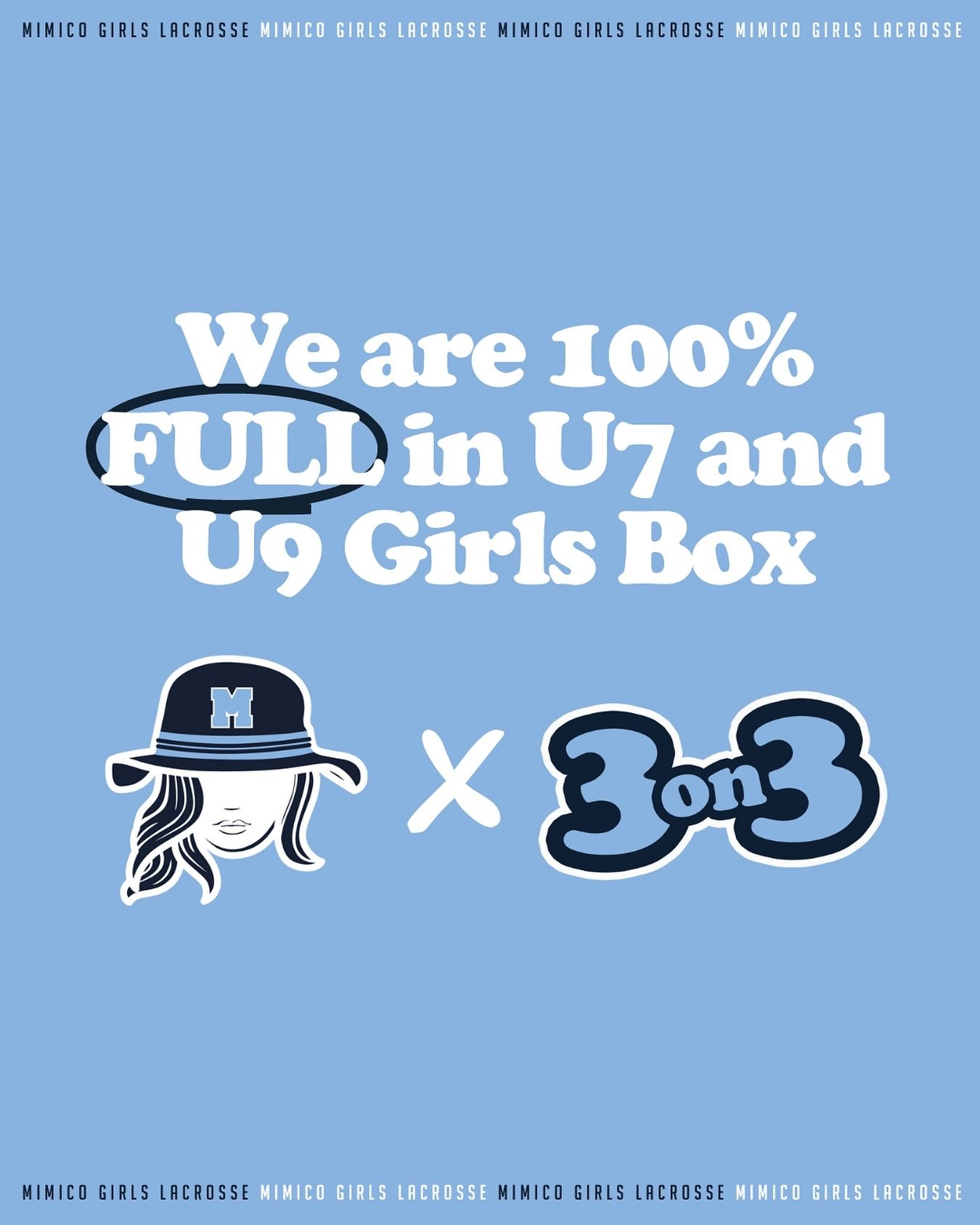 GIRLS LAX 📈 

We are 100% full in our 3-on-3 program for U7 and U9 girls that we hope will be the start of our girls box program.

We would love to connect with or host other @ontariolacrosse clubs that offer 3-on-3 for U7 and U9 Girls or have enoug