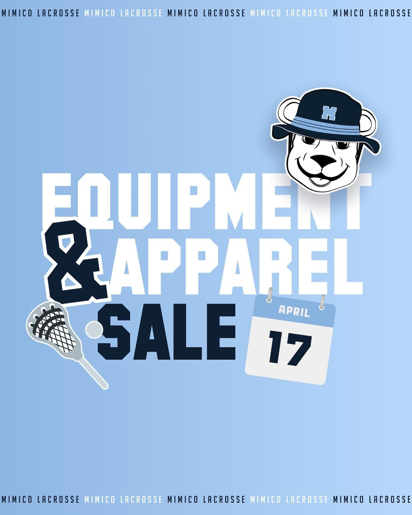 Come by Mimico Arena tomorrow night between 6pm and 9pm and check out our selection of &ldquo;gently used&rdquo; equipment donations or get your hands on apparel from last season including shorts, toques, belt bags, hoodies and throwback crewnecks sw