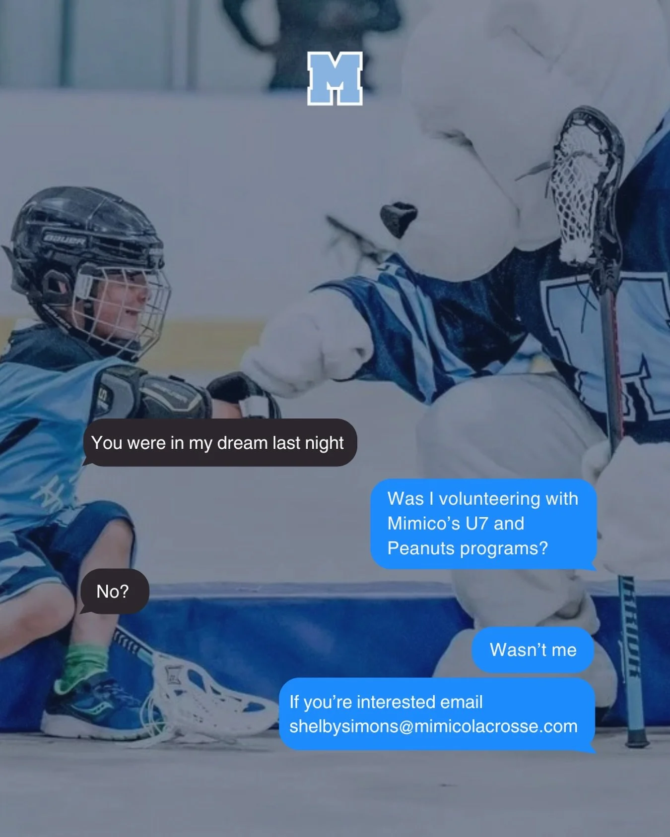 Interested in volunteering with Mimico? We&rsquo;re on the lookout for enthusiastic volunteers (ages 14&ndash;25) to help out with our youngest lacrosse stars in our Peanut and U7 programs!

This is a great opportunity to earn volunteer hours, gain e