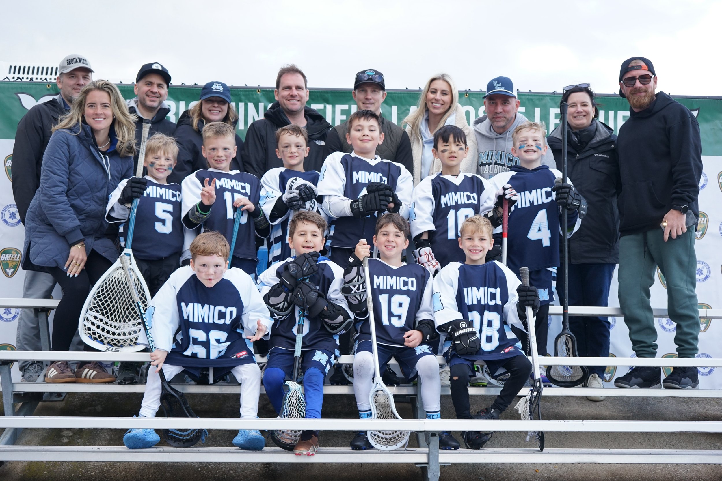 Our U9 Field Team at Provincials this weekend! 💙 So proud of these guys! #bleedblue
