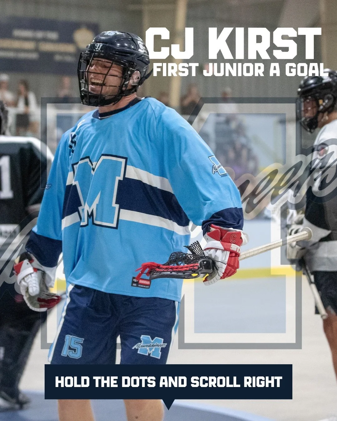 Congratulations to @mimicojralax alumni CJ Kirst on being named the 2026 NLL Rookie of the Year! 

#bleedblue