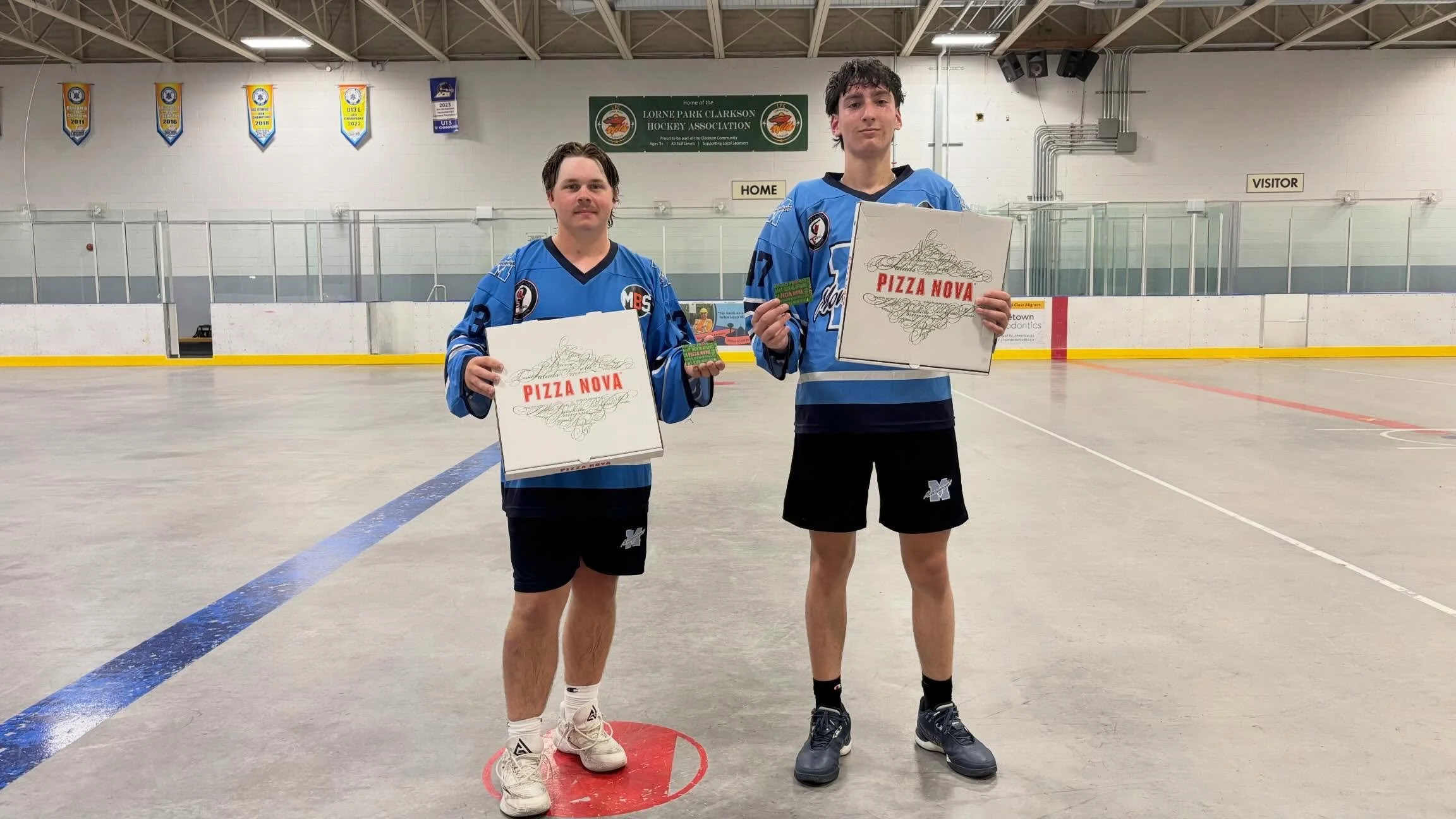 Tonight&rsquo;s Pizza Nova players of the game are Nolan Peet and Kieran Lewis!