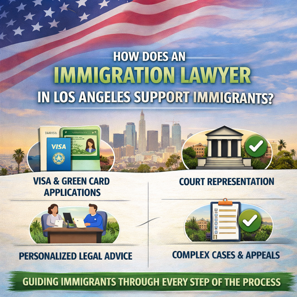 How Does an Immigration Lawyer In Downtown Los Angeles Support Immigrants?