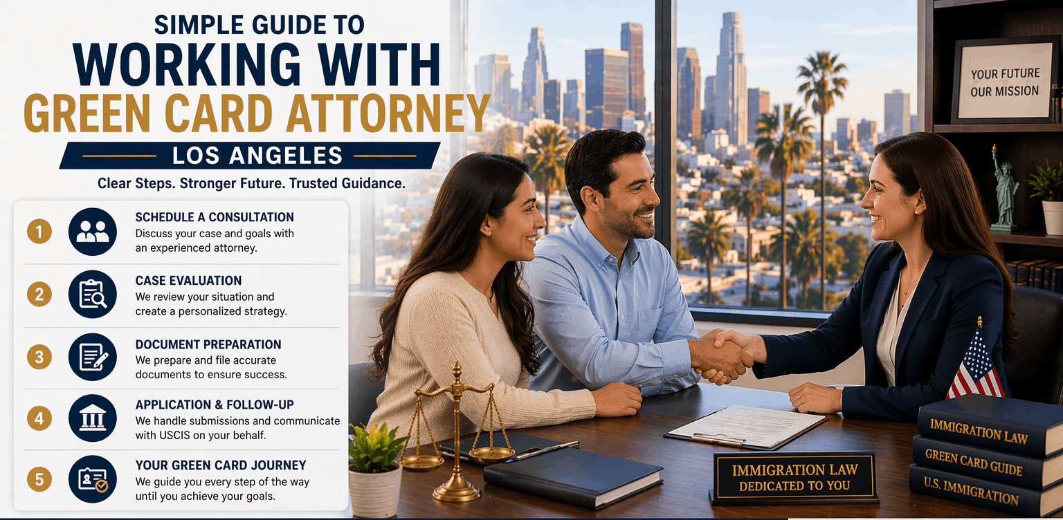 Simple Guide to Working With a Green Card Attorney in Los Angeles