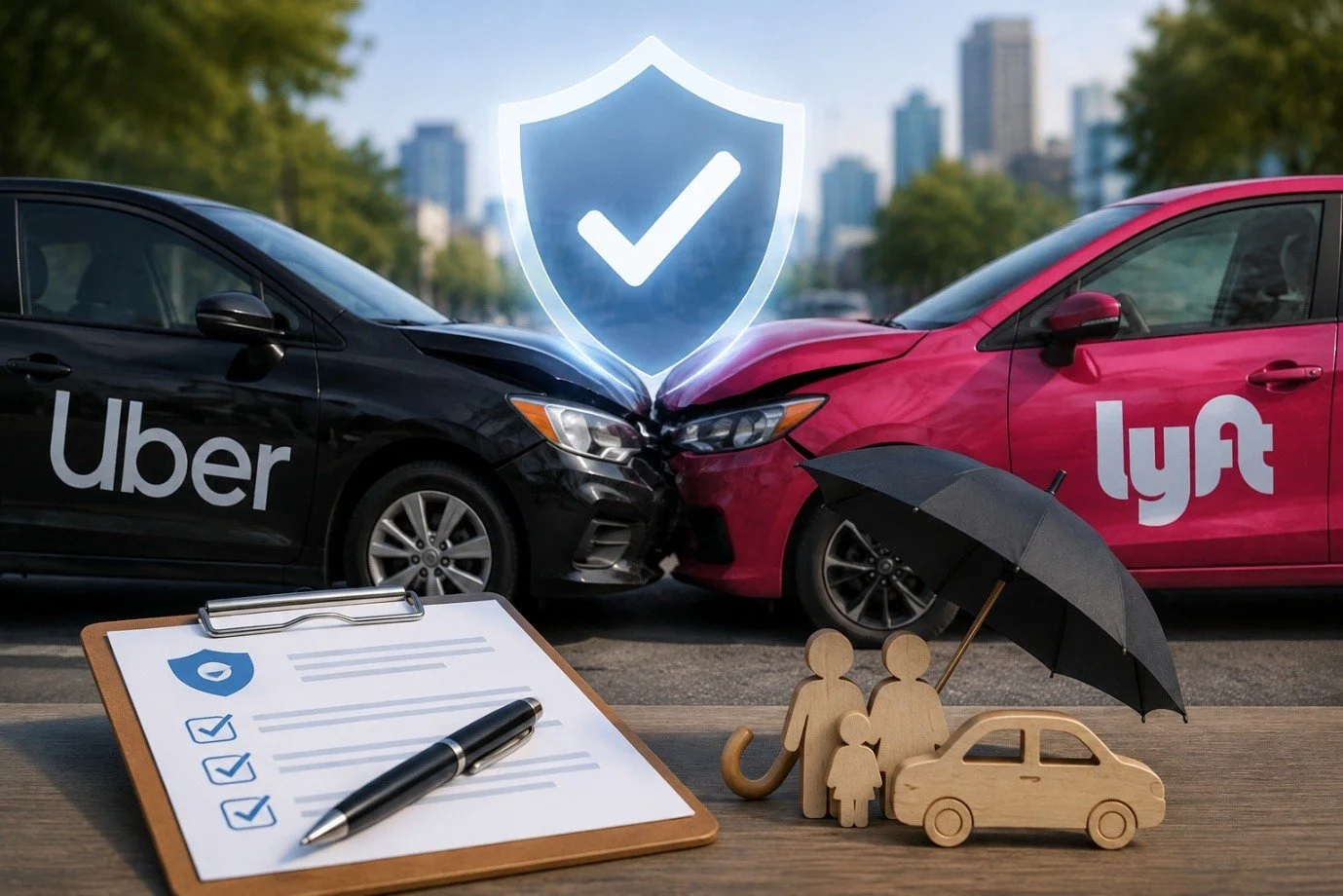 Uber or Lyft Insurance Cover