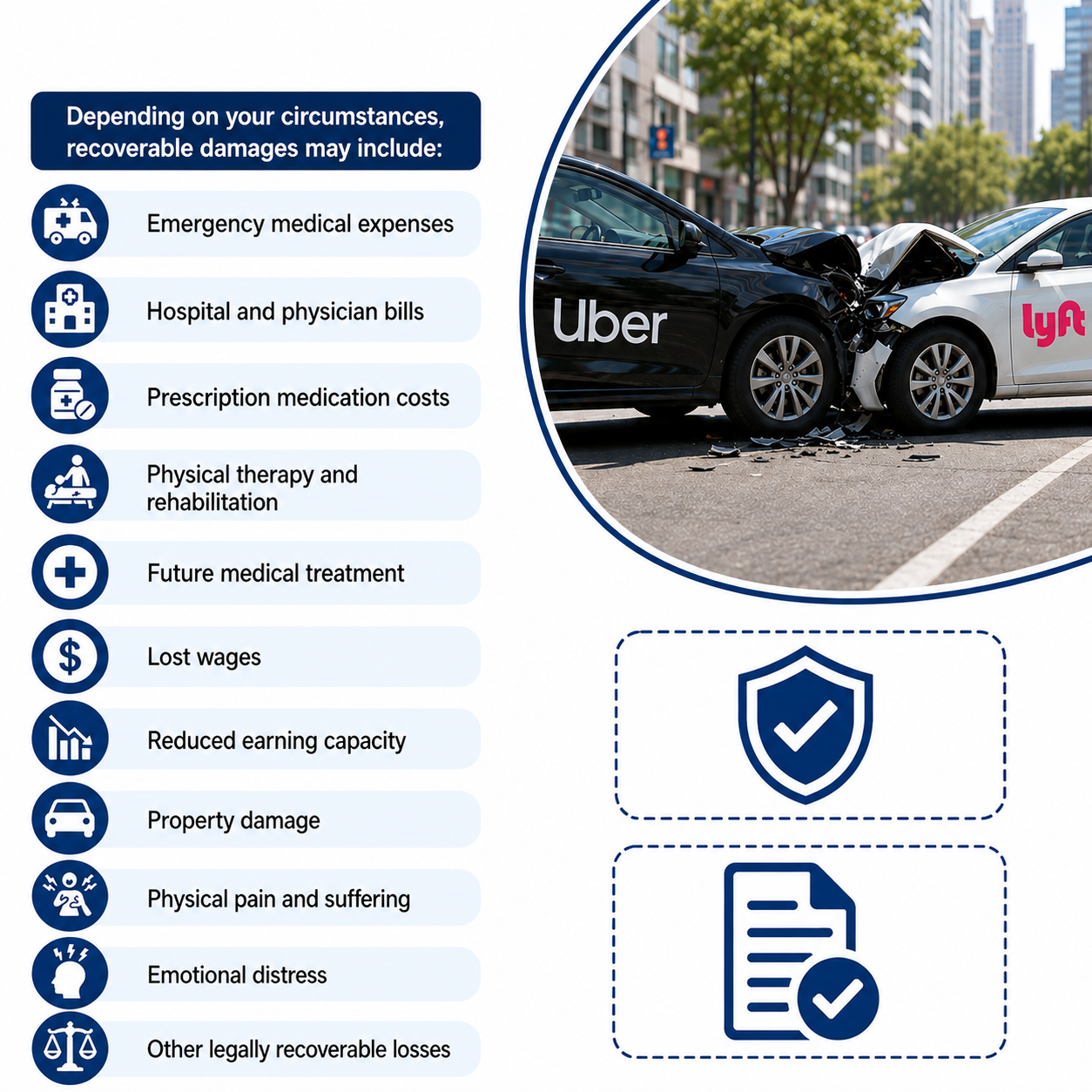 Injured in an Uber or Lyft Accident