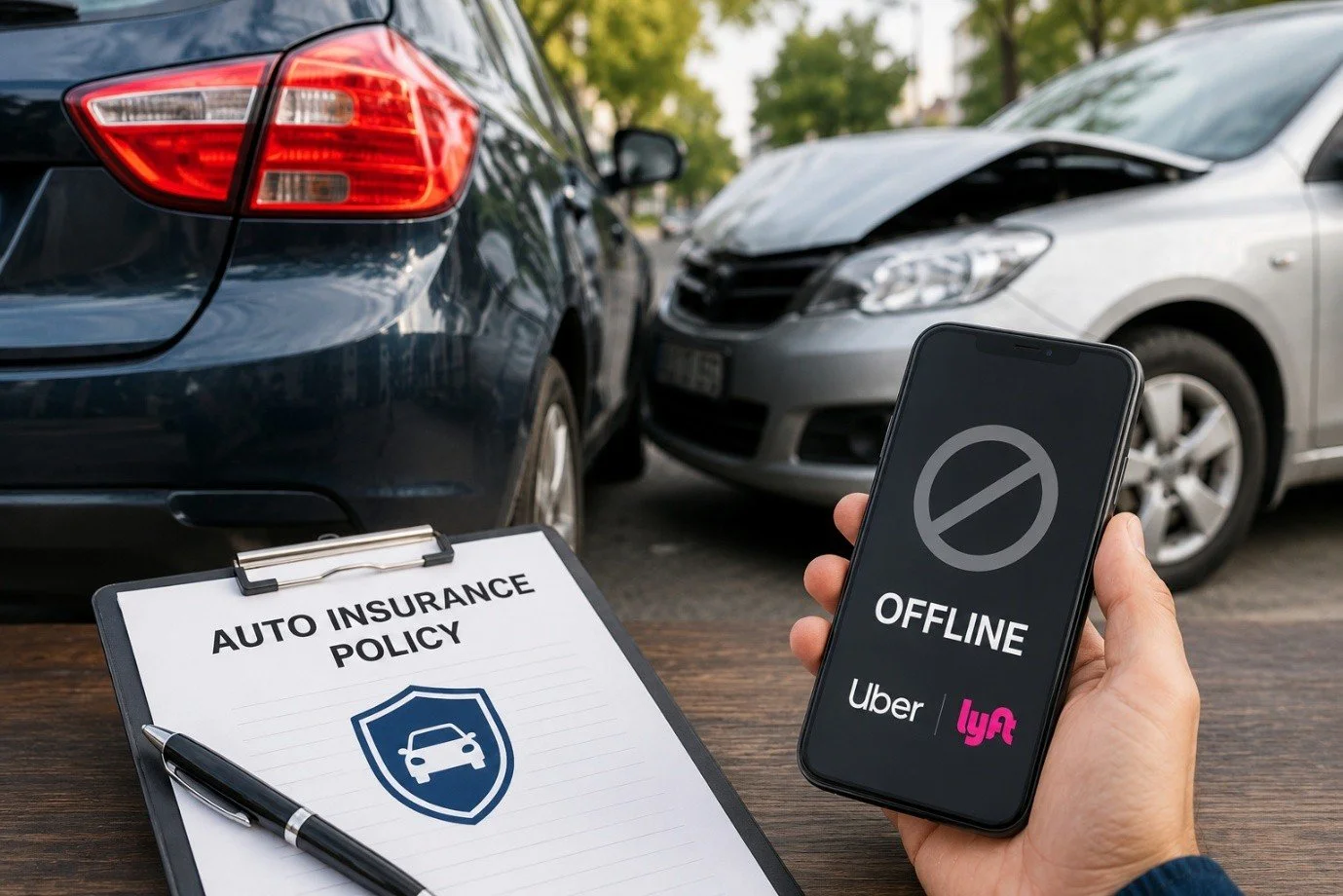 Uber or Lyft Insurance Cover