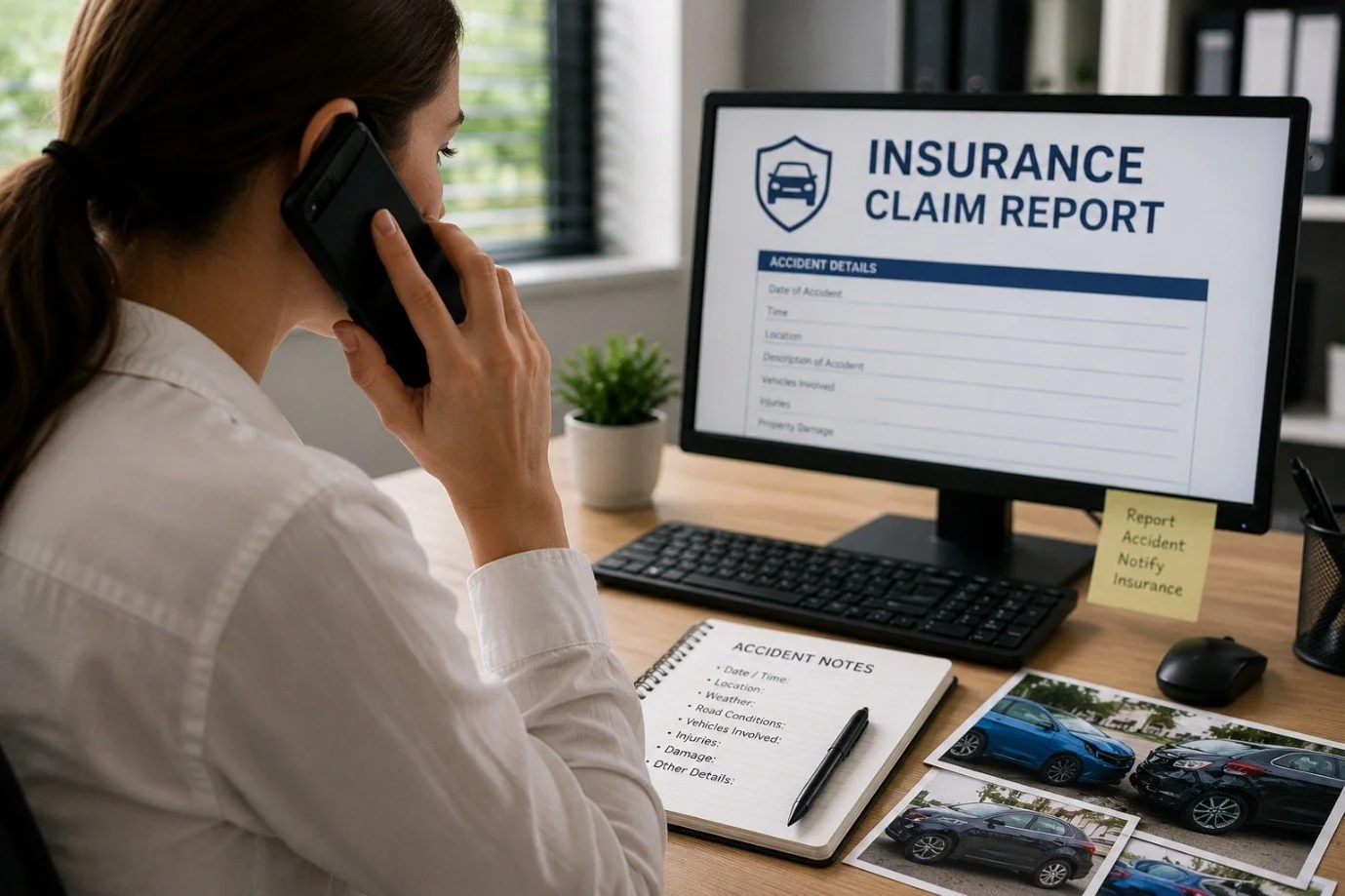 notify insurance company