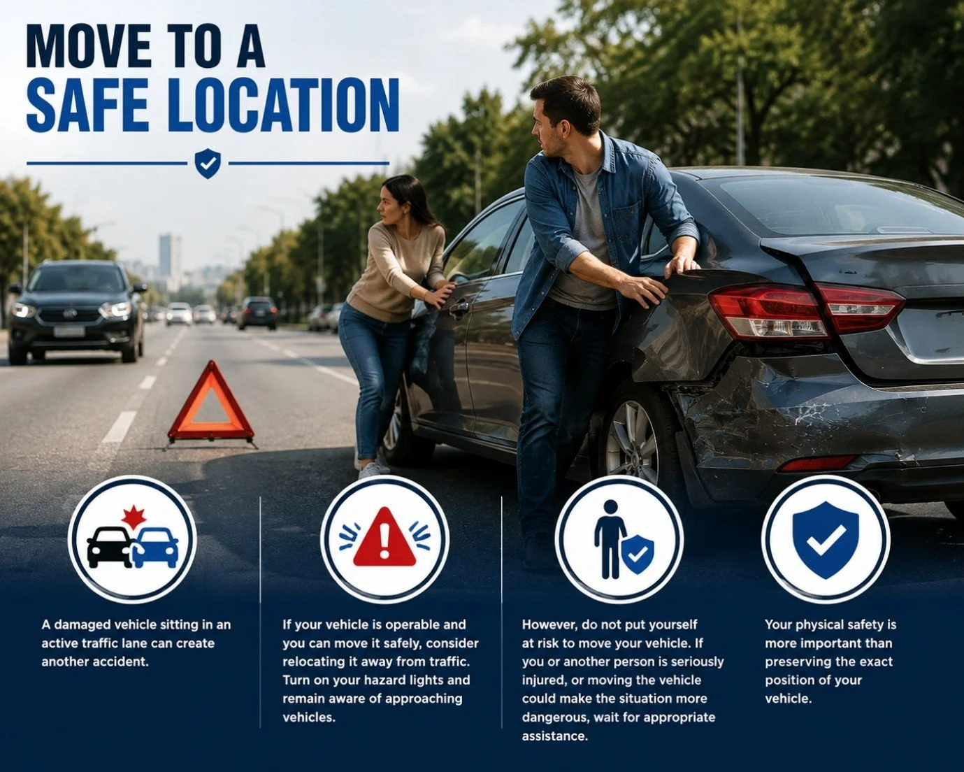 move to safe location