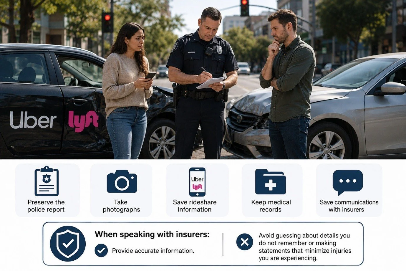 Injured in an Uber or Lyft Accident