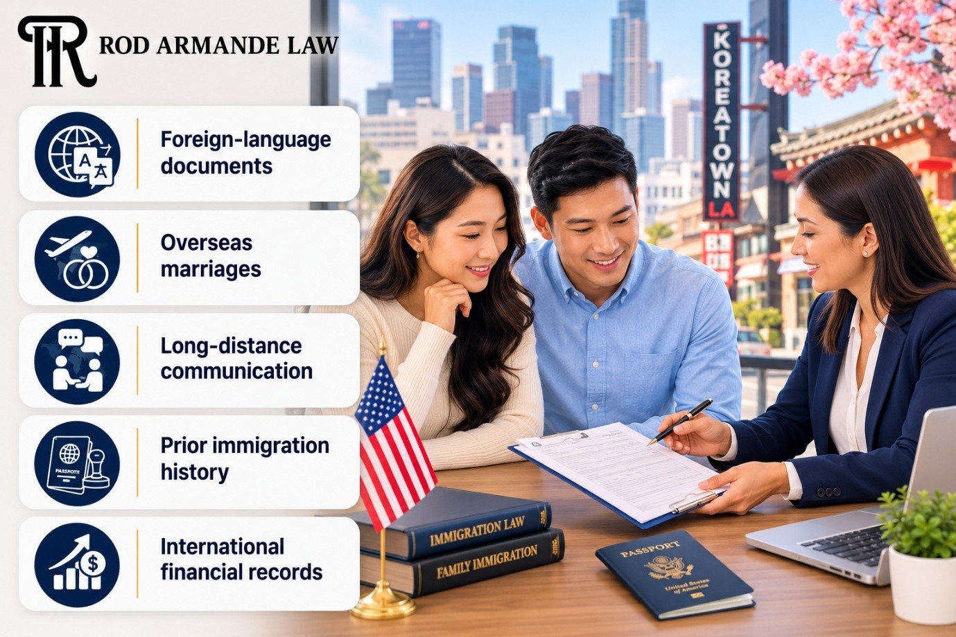Koreatown Los Angeles Seek Marriage Visa