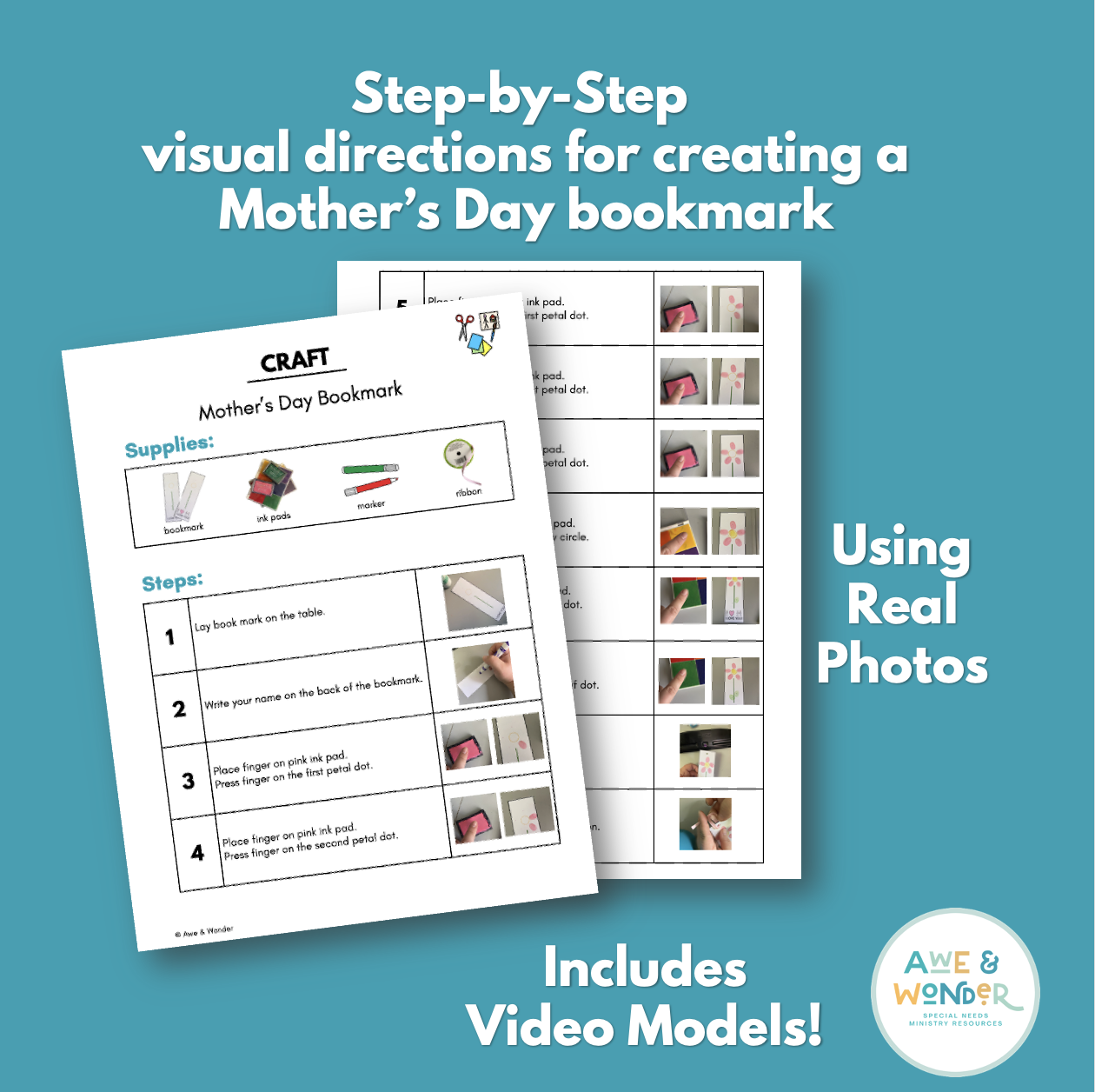 Visual Crafts — Store — Awe & Wonder | Special Needs Ministry Resources