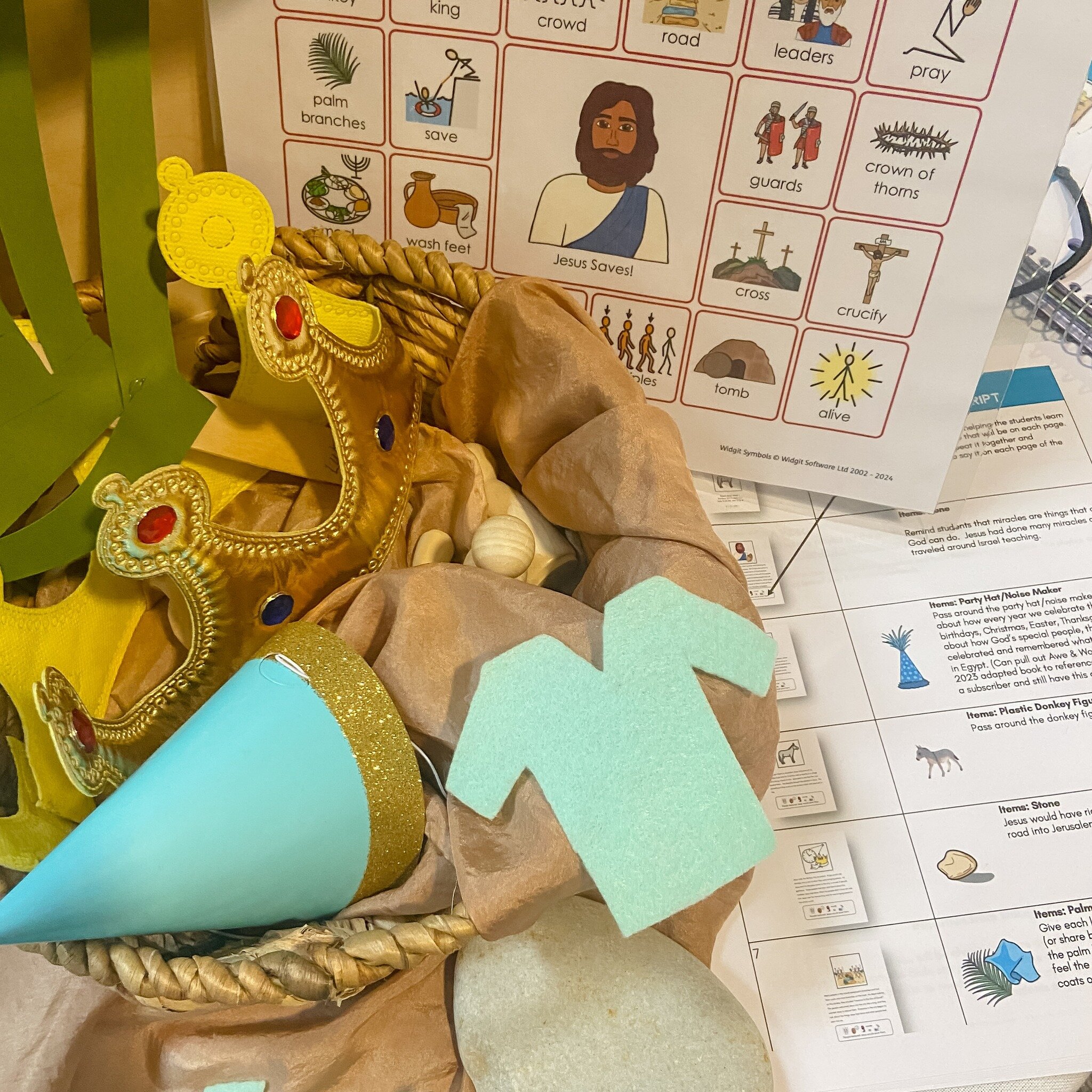 Each week in our adapted curriculum, subscribers have access to a sensory storytelling guide with ideas for objects to help you tell the Bible story for the week in a sensory-friendly, engaging way! 

#specialneedsministry&nbsp;#specialneedshomeschoo