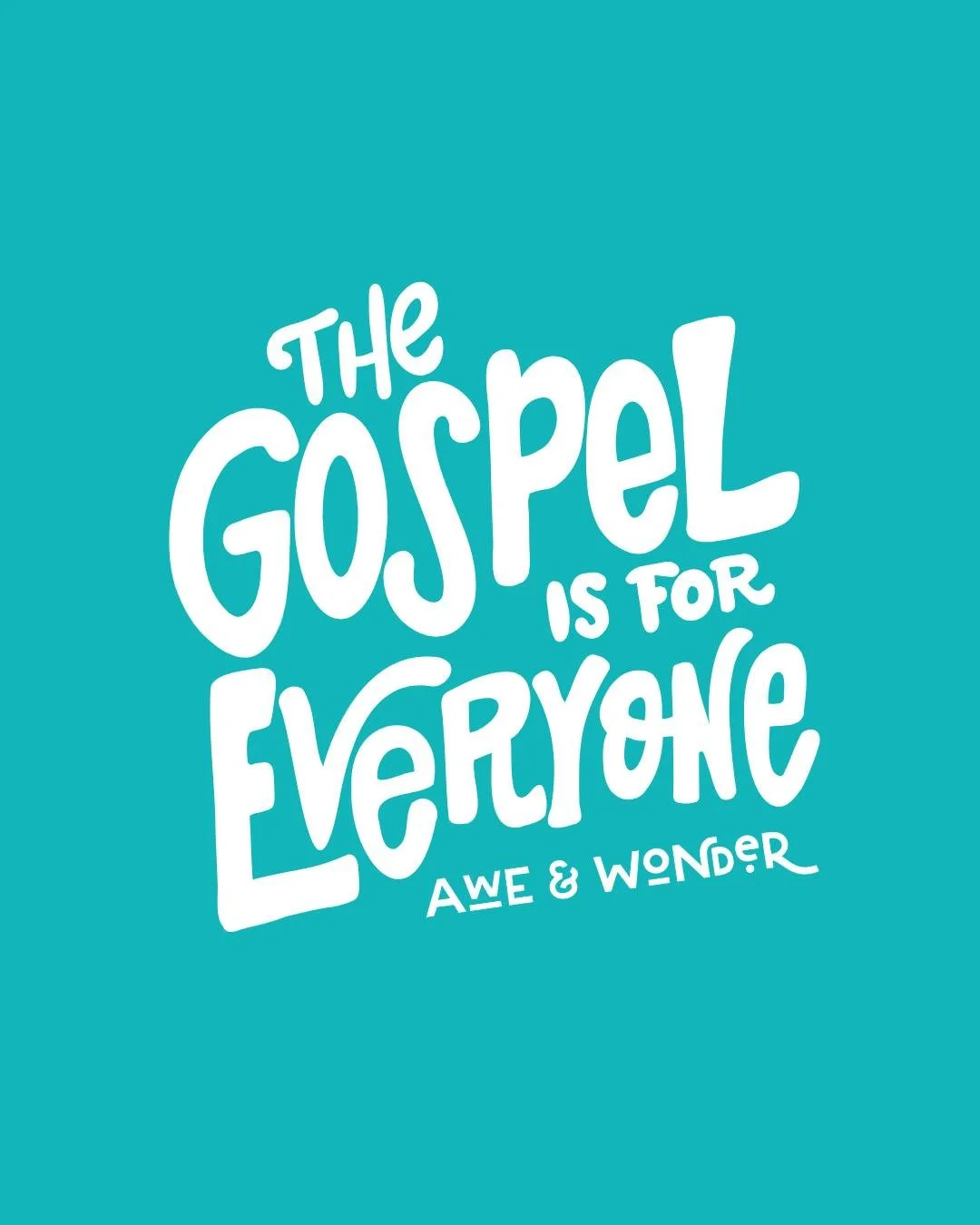 The Gospel is for EVERYONE&mdash;including those with disabilities and special needs.

Awe &amp; Wonder equips churches and parents with tools to teach the Bible, disciple, and reach children with intellectual and developmental disabilities with the 