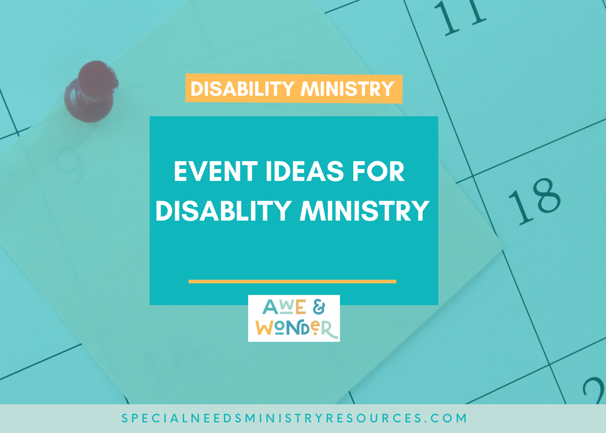Event Ideas for Disability Ministry