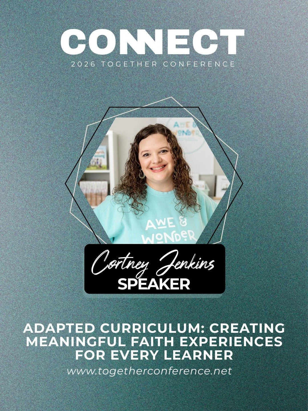 Hey friends! I&rsquo;m speaking about Adapted Curriculum at the 2026 Together
Conference: CONNECT!
The #TogetherConference is unique in that it not only
provides the &ldquo;why&rdquo; behind including people
with disabilities, but also provides the &