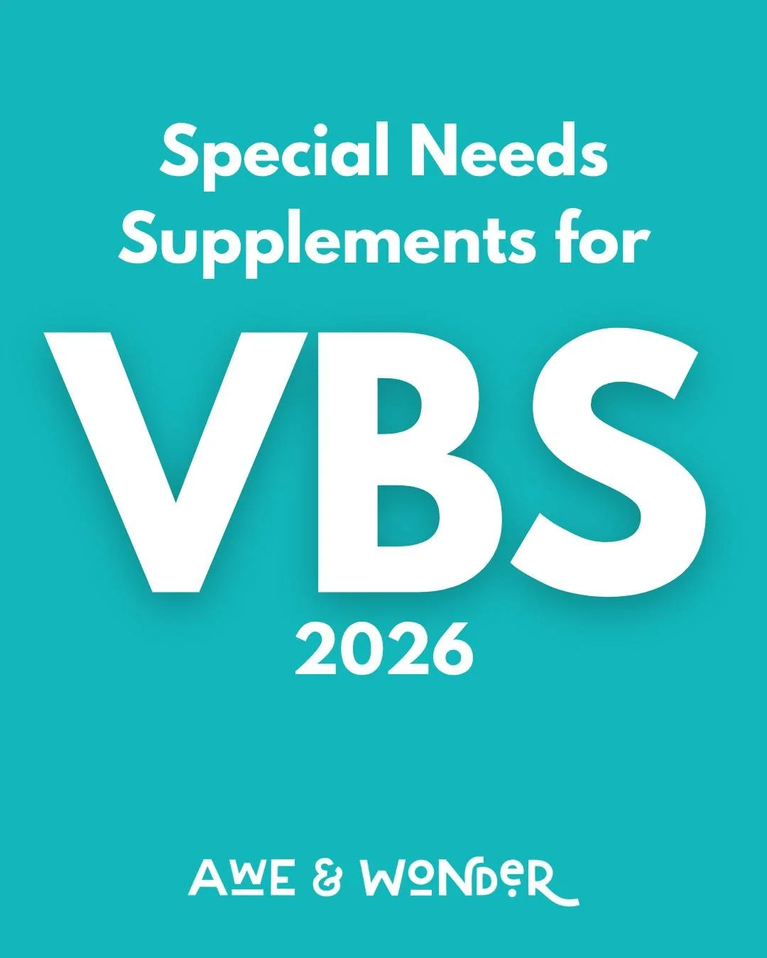We are thrilled to offer three Special Needs Supplements for VBS 2026! 
✨LifeWay's "Illumination Station"
🌿Group's "Rainforest Falls"
🐑 Answers in Genesis's "Emerald Crossing"
Comment "VBS" for a link to the 