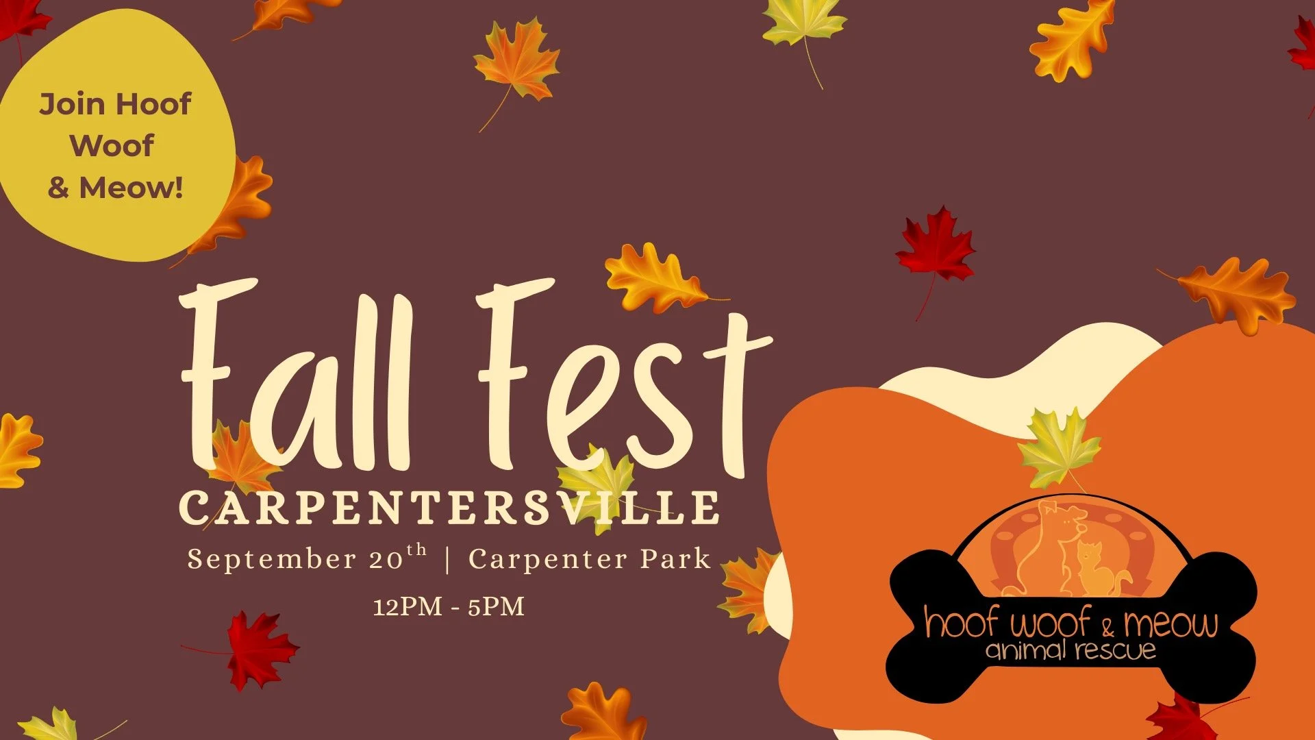 Meet the Adoptables at Fall Fest!