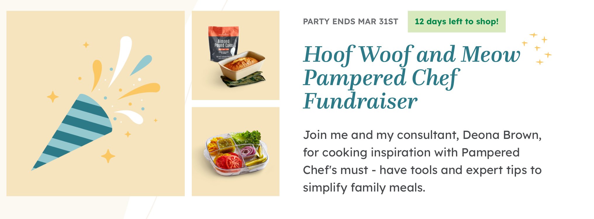 Pampered Chef Fundraiser
