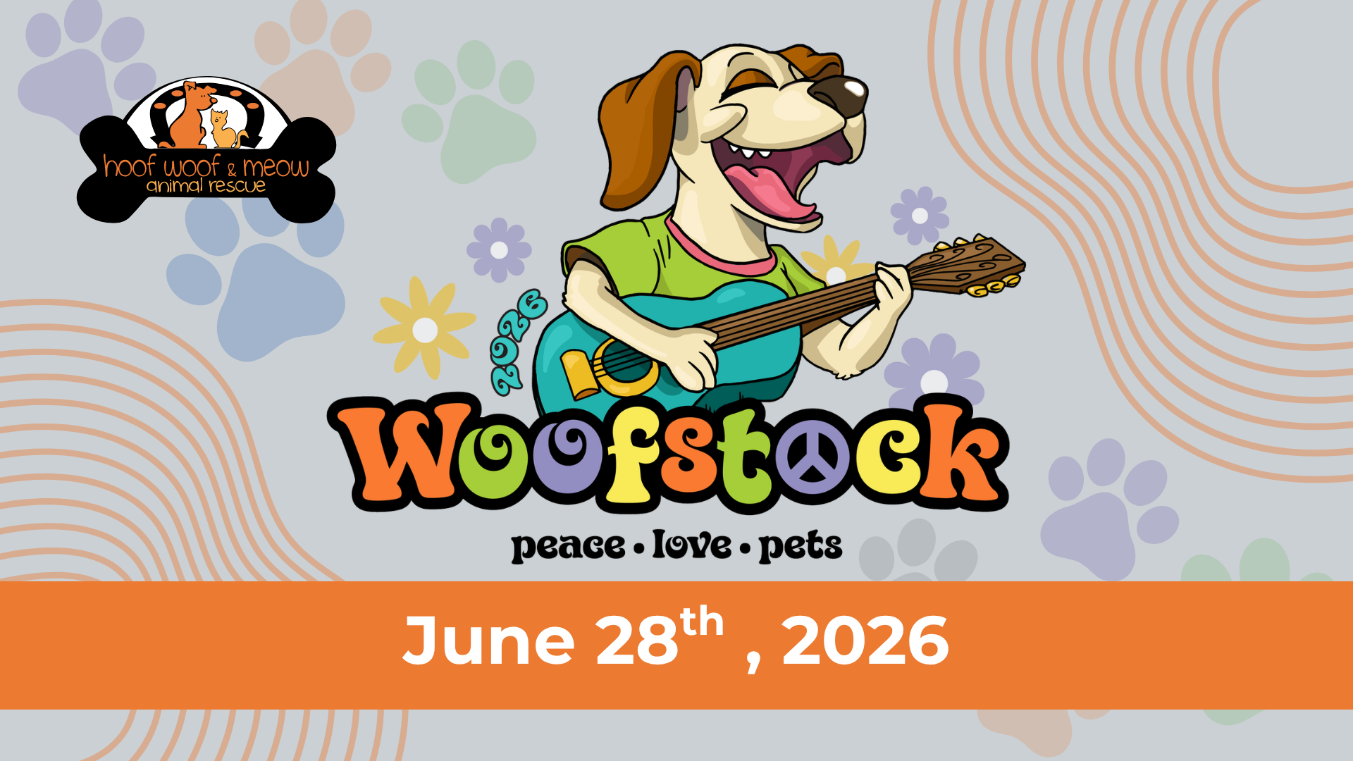 Woofstock 2026: Peace, Love & Pets