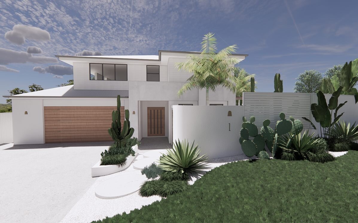 Excited to preview our next upcoming project! Scroll through the concepts of this DREAMY Exterior Renovation we&rsquo;re super excited to bring to life! Keep an eye out for @kythira_house, and give them a follow to stay up to date ☑️