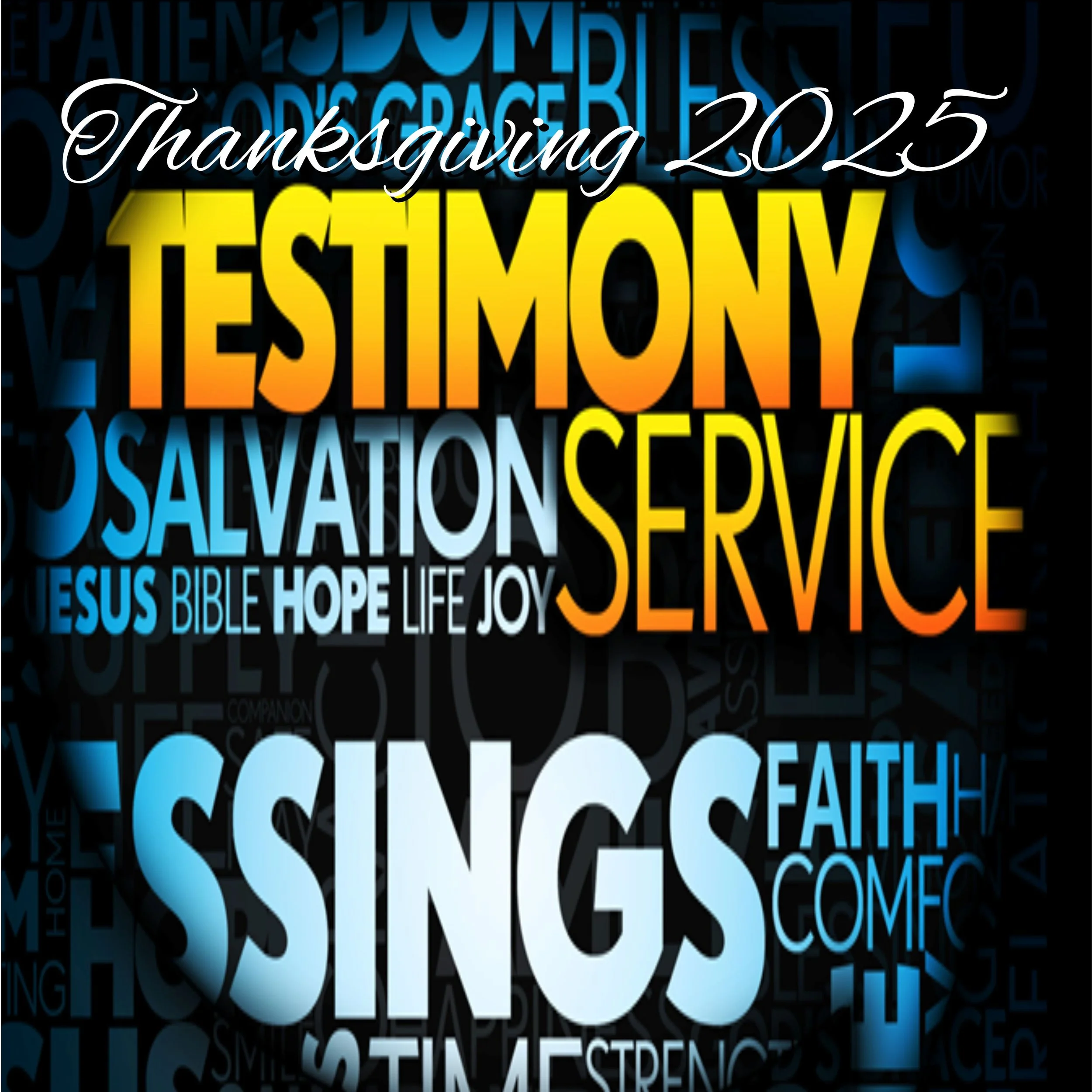 Thanksgiving Testimony Service