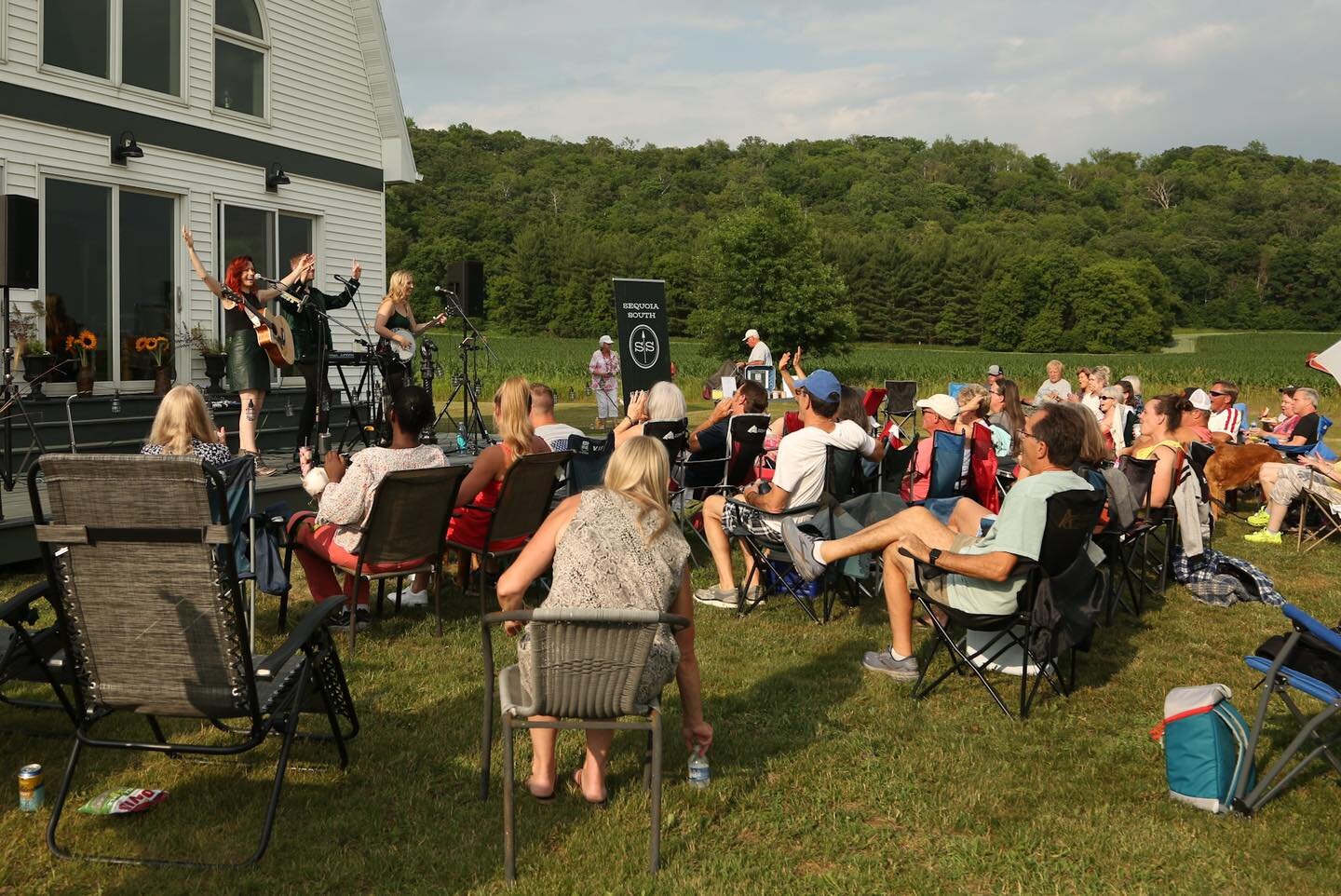 Applications are OPEN for our 2024 house concert tour!  Comment HOUSE below to find out how YOU can host a house concert this summer with Sequoia South. 🏡🎶

We LOVE house concerts because it gives us a chance to create real, personal connections wi