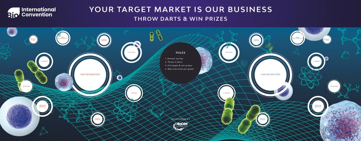 Bio Events Magnetic Dartboard