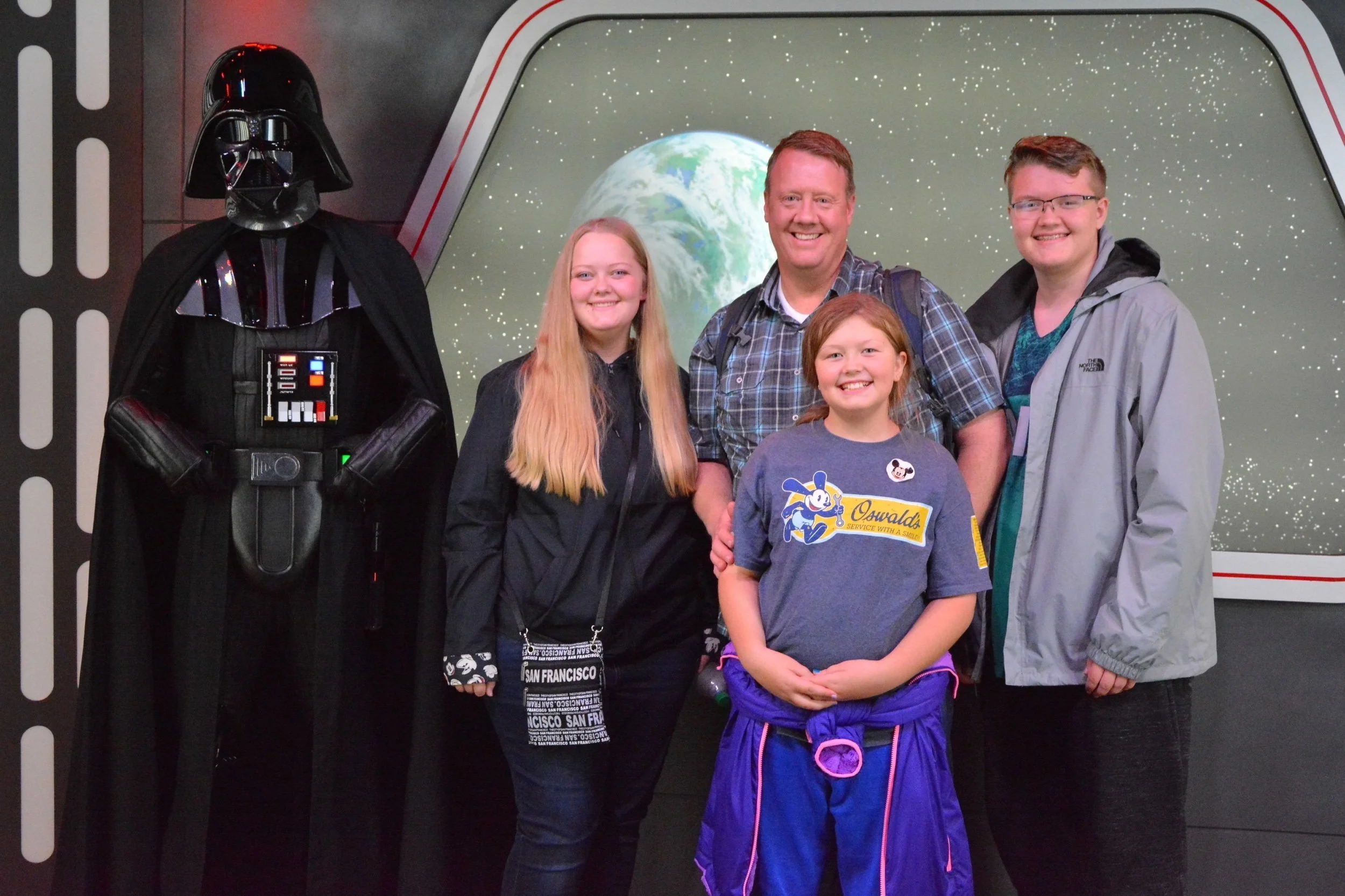 Meeting Darth Vader!