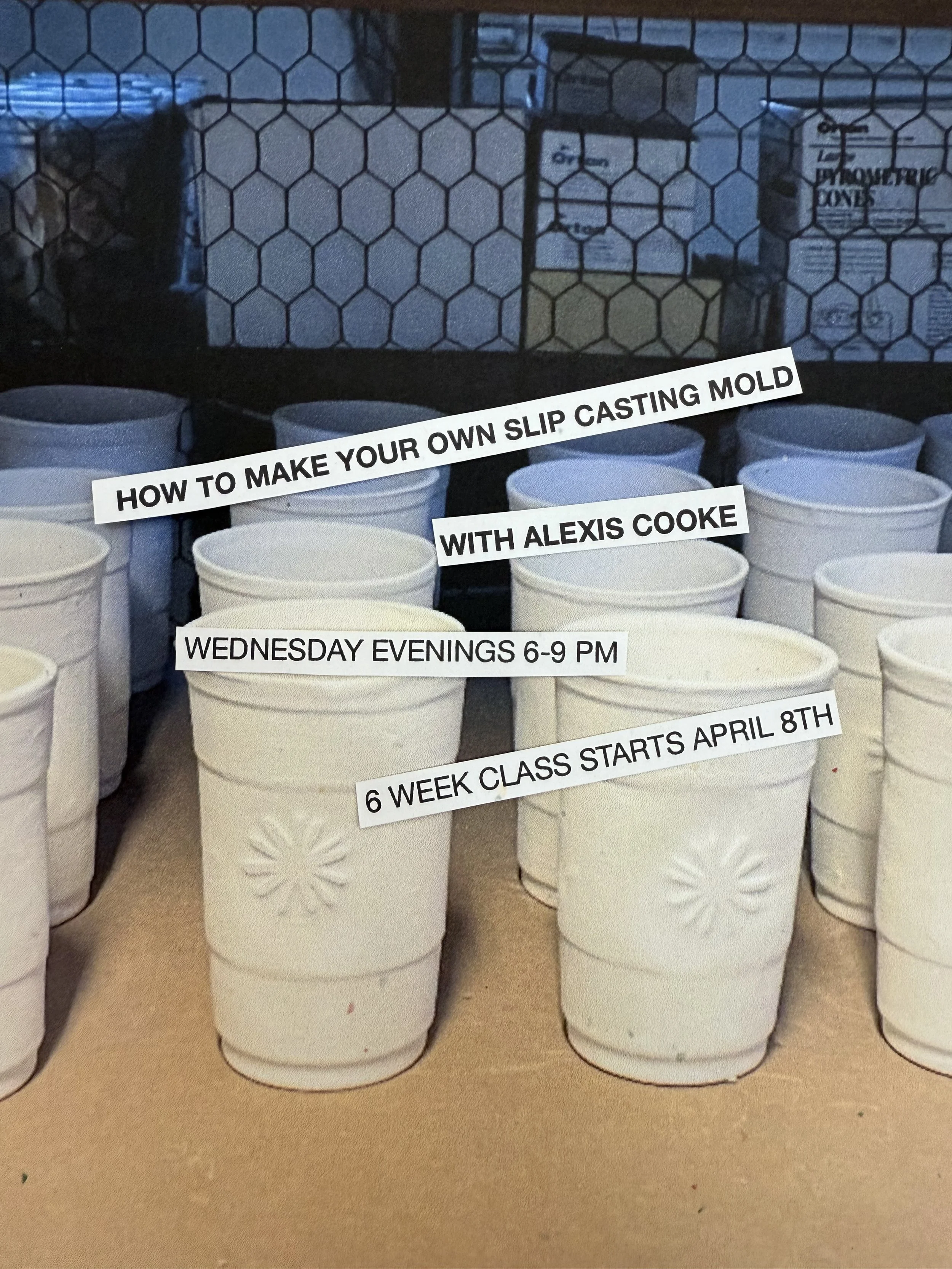 MAKE YOUR OWN SLIP CASTING MOLD WITH ALEXIS COOKE