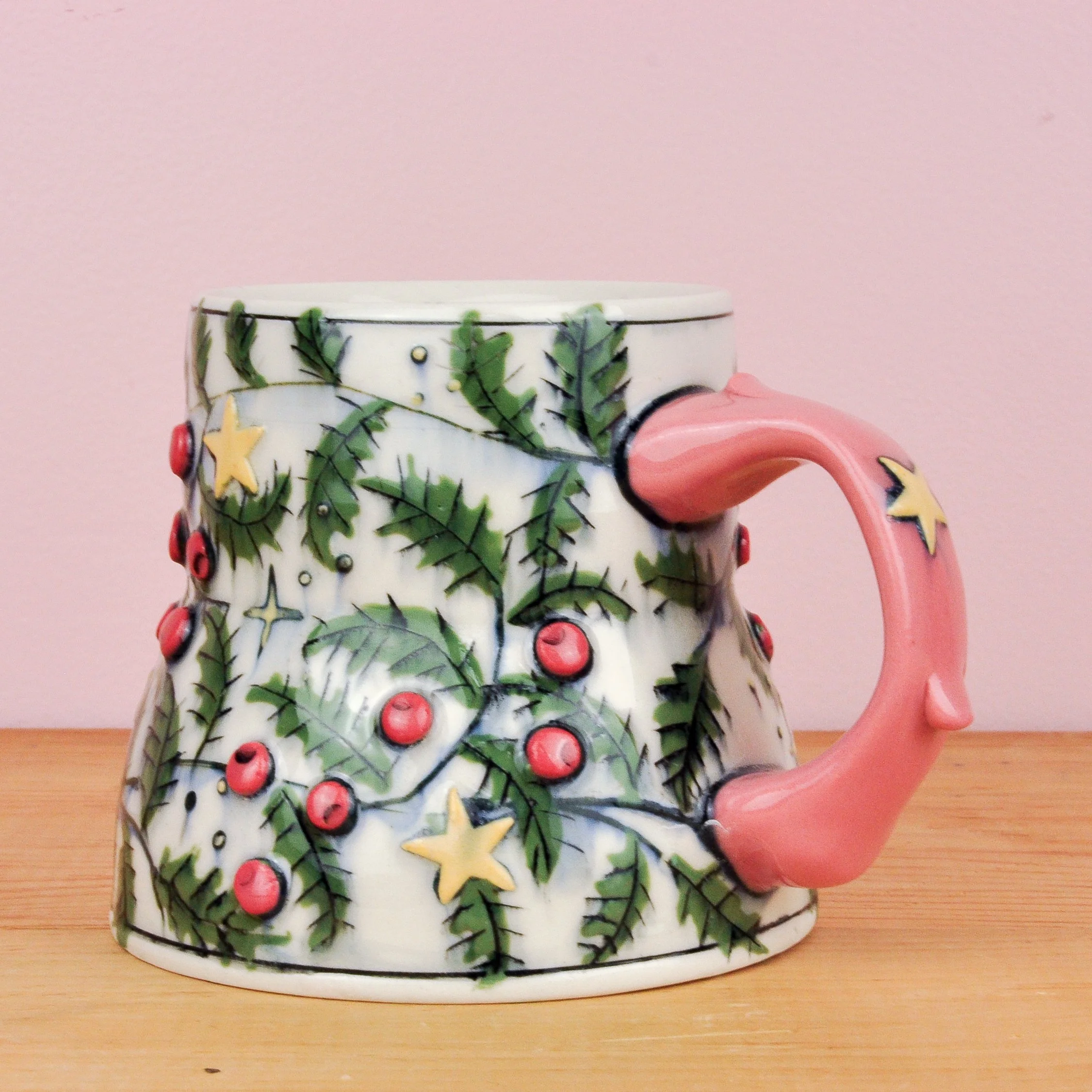 Holly & Stars Mug 1