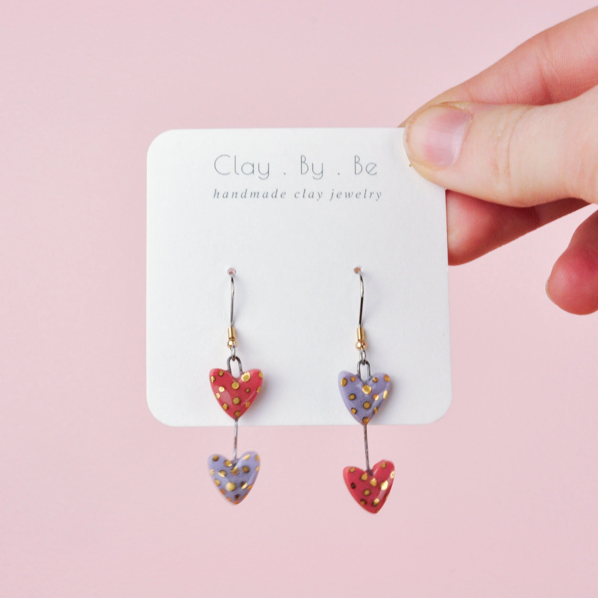 Double Heart Earring