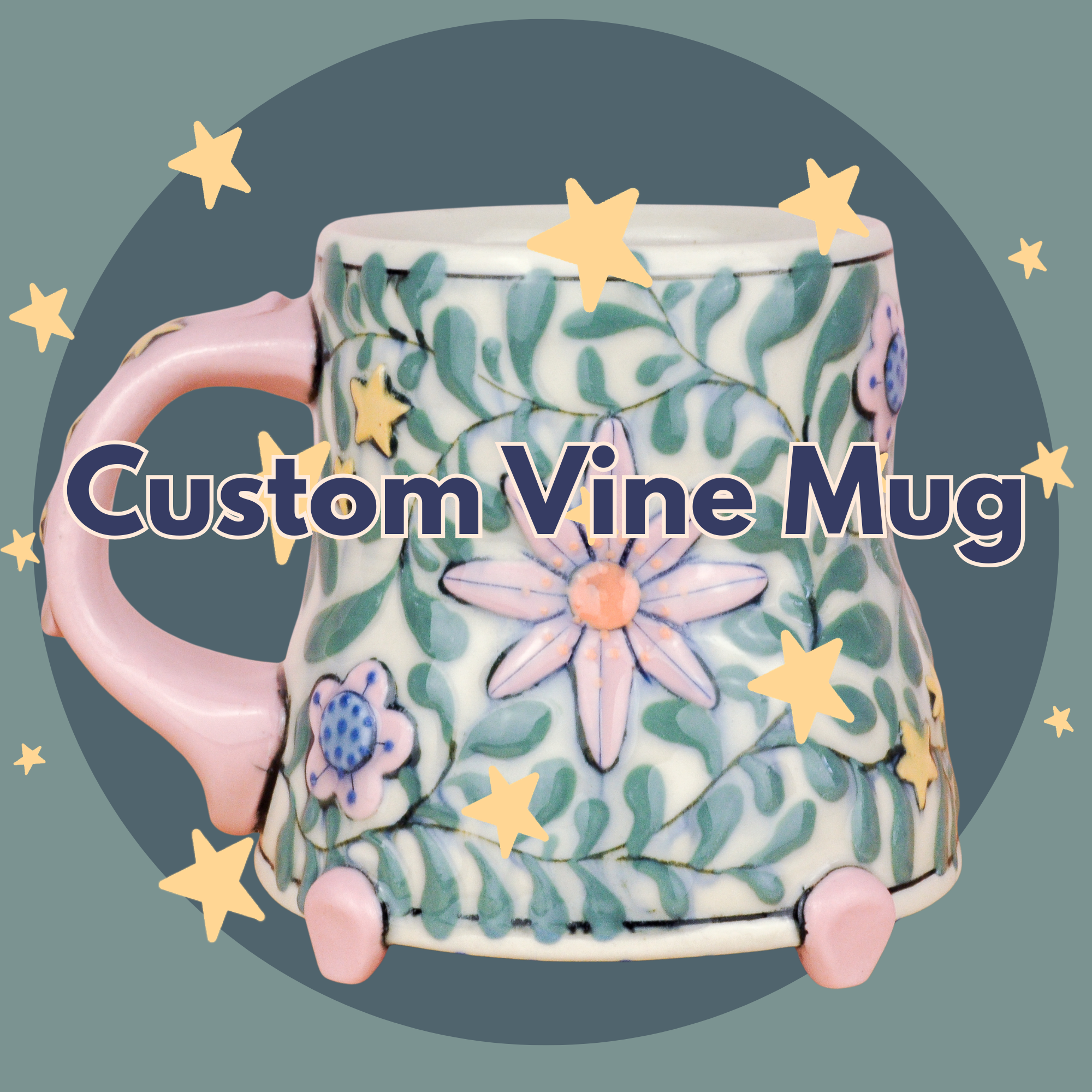 Custom Vine Mug