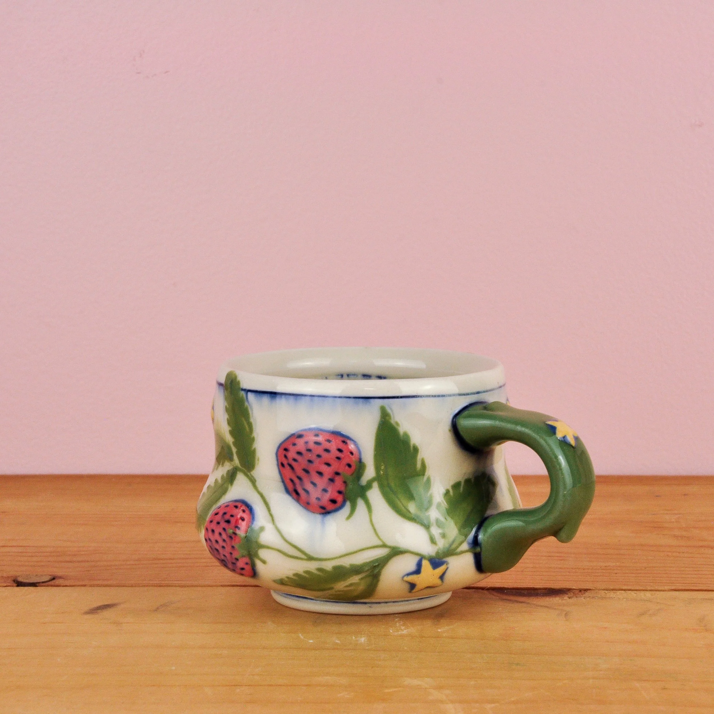 Strawberry espresso cup