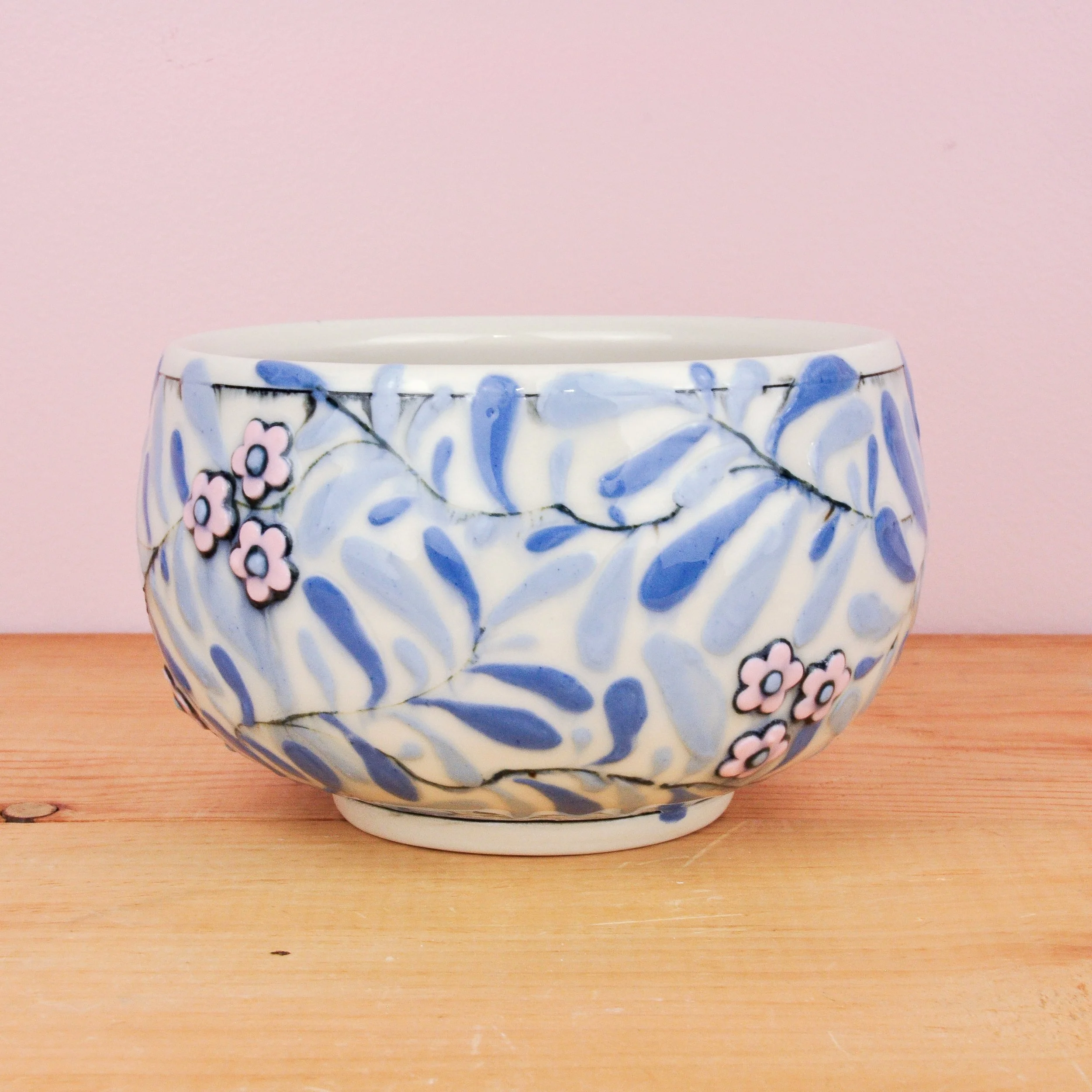 Blue Leaf medium bowl 2
