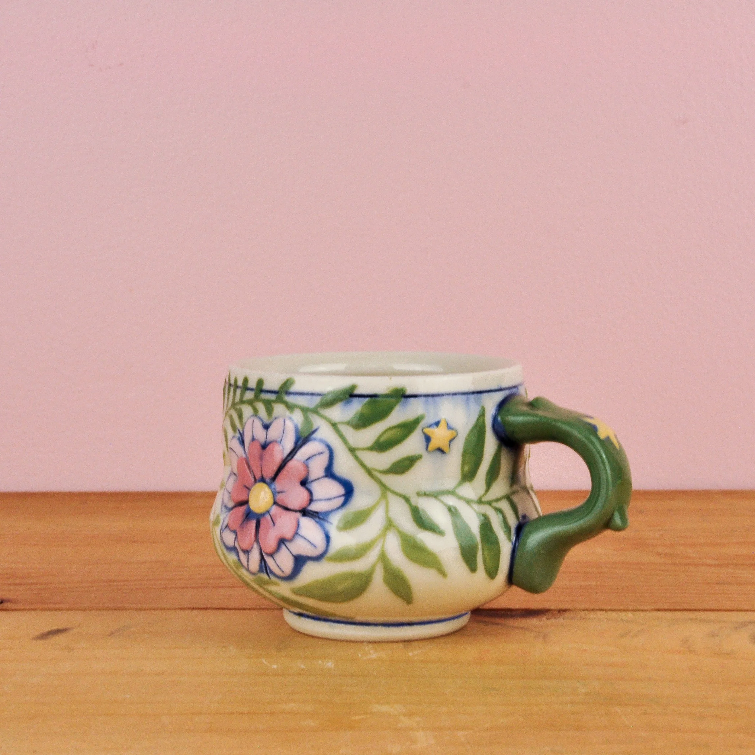 Double Flower espresso cup