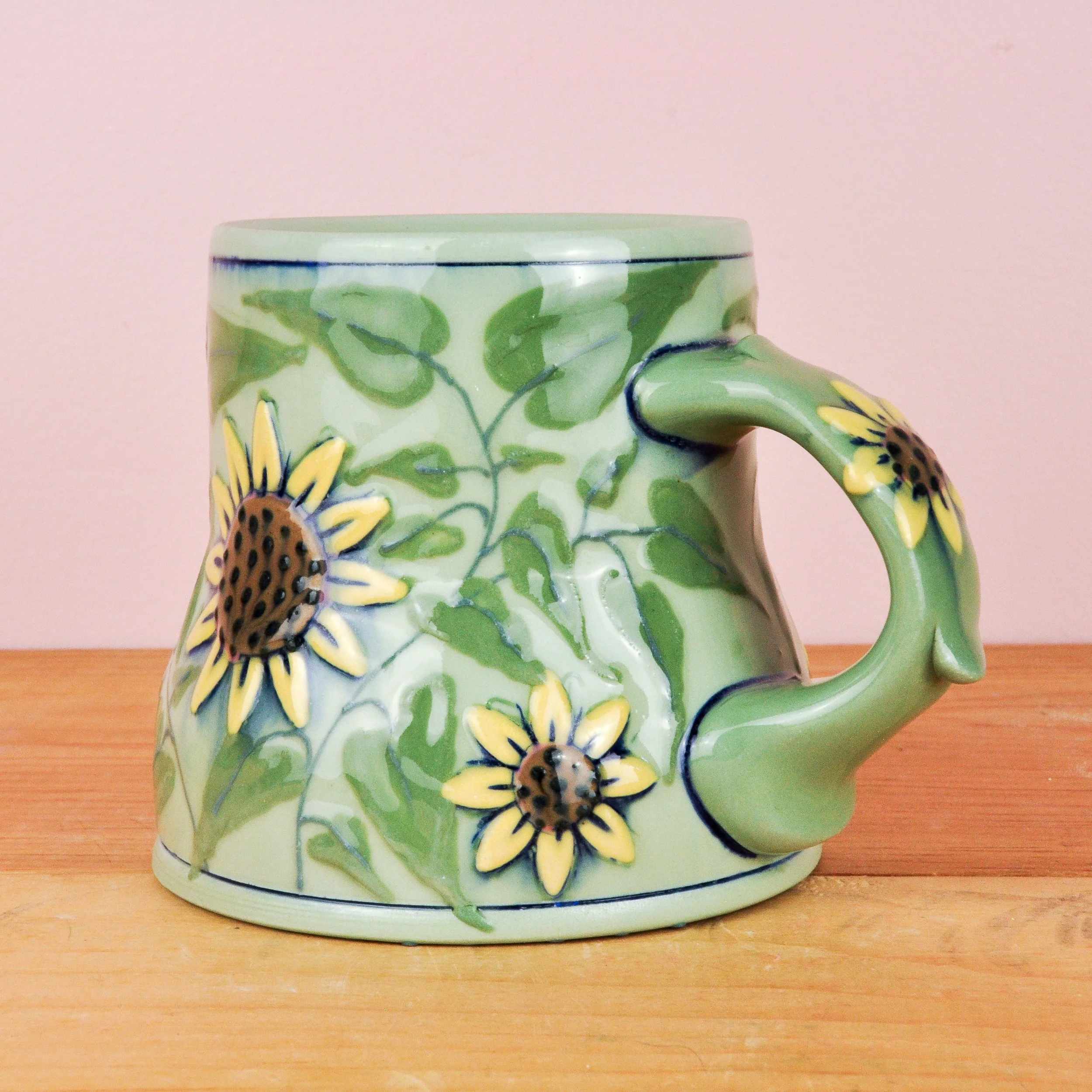 Sunflower mug 1