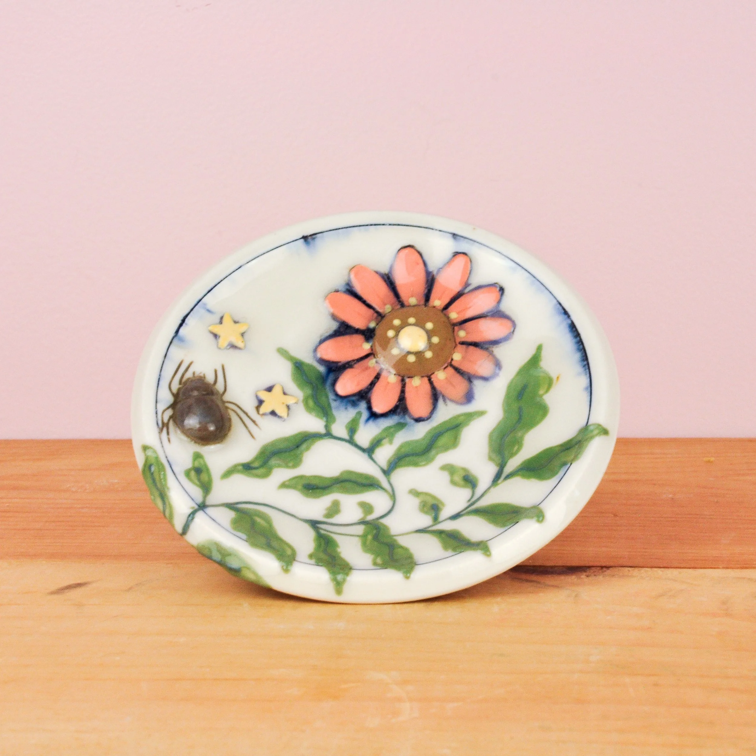 Spooky Flower ring dish
