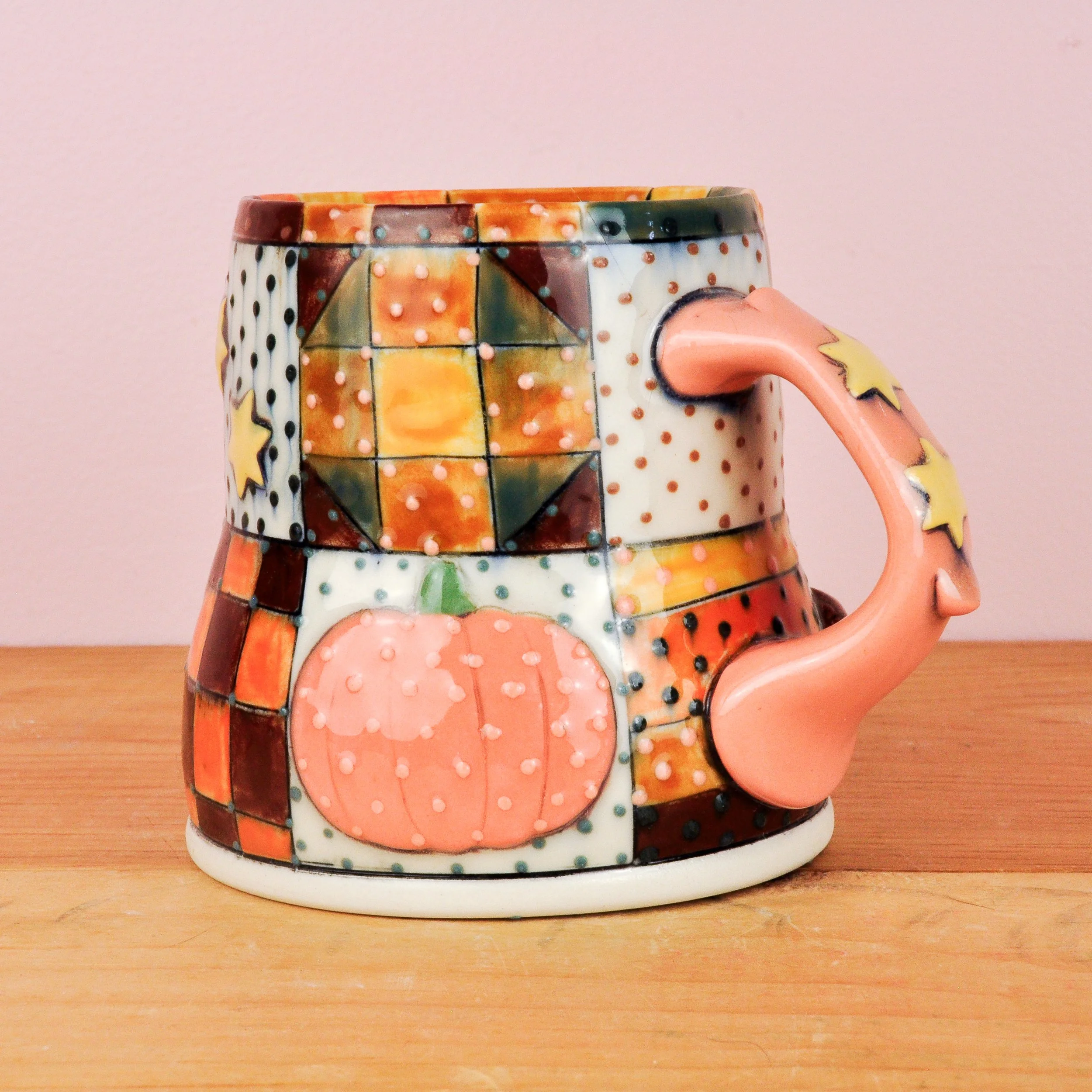 Fall Patchwork mug