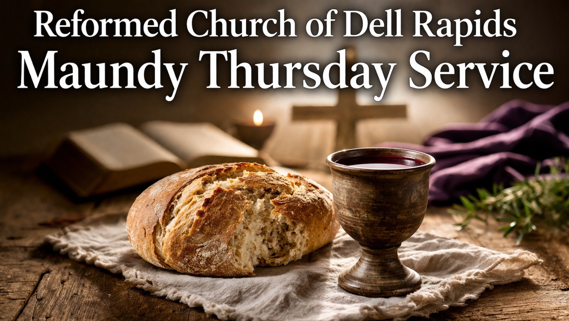 Maundy Thursday Service 2026- Jesus Prays in the Garden