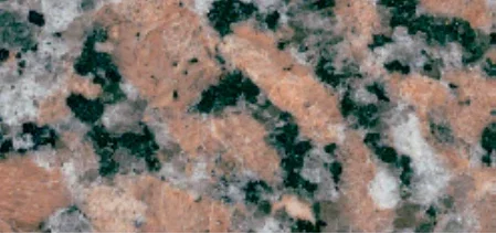 pink and black granite