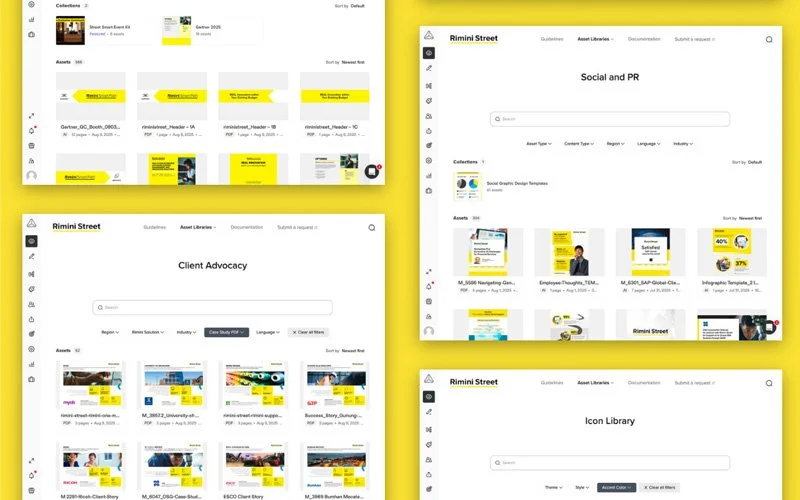 Frontify Brand Hub (Rimini Street)