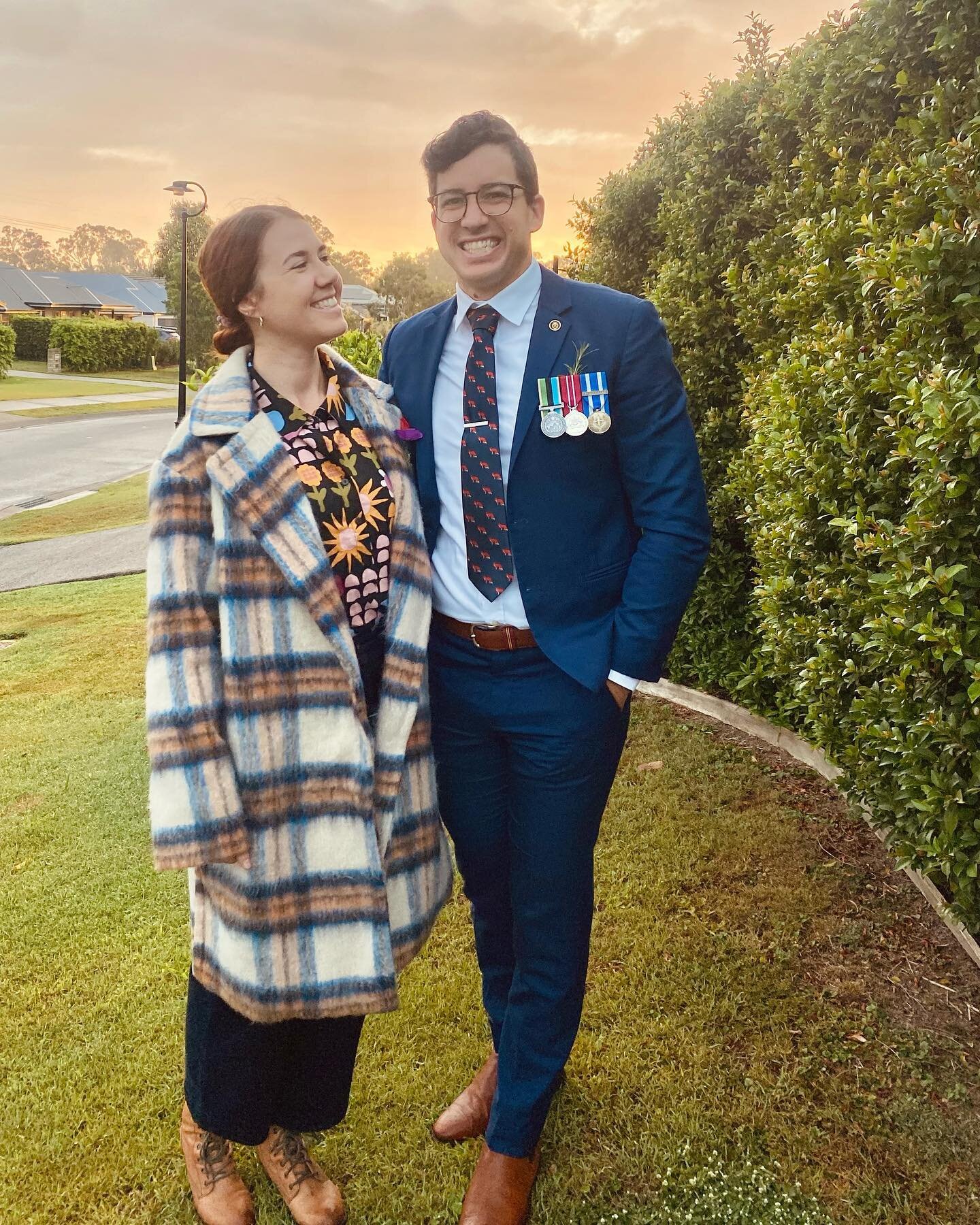 ANZAC Day &lsquo;23 
A day to acknowledge, pay respects and give thanks to our veterans and serving members. Your sacrifices are seen and greatly appreciated.
A very special mention to my amazing partner Aaron- 13 years serving (and counting) who has