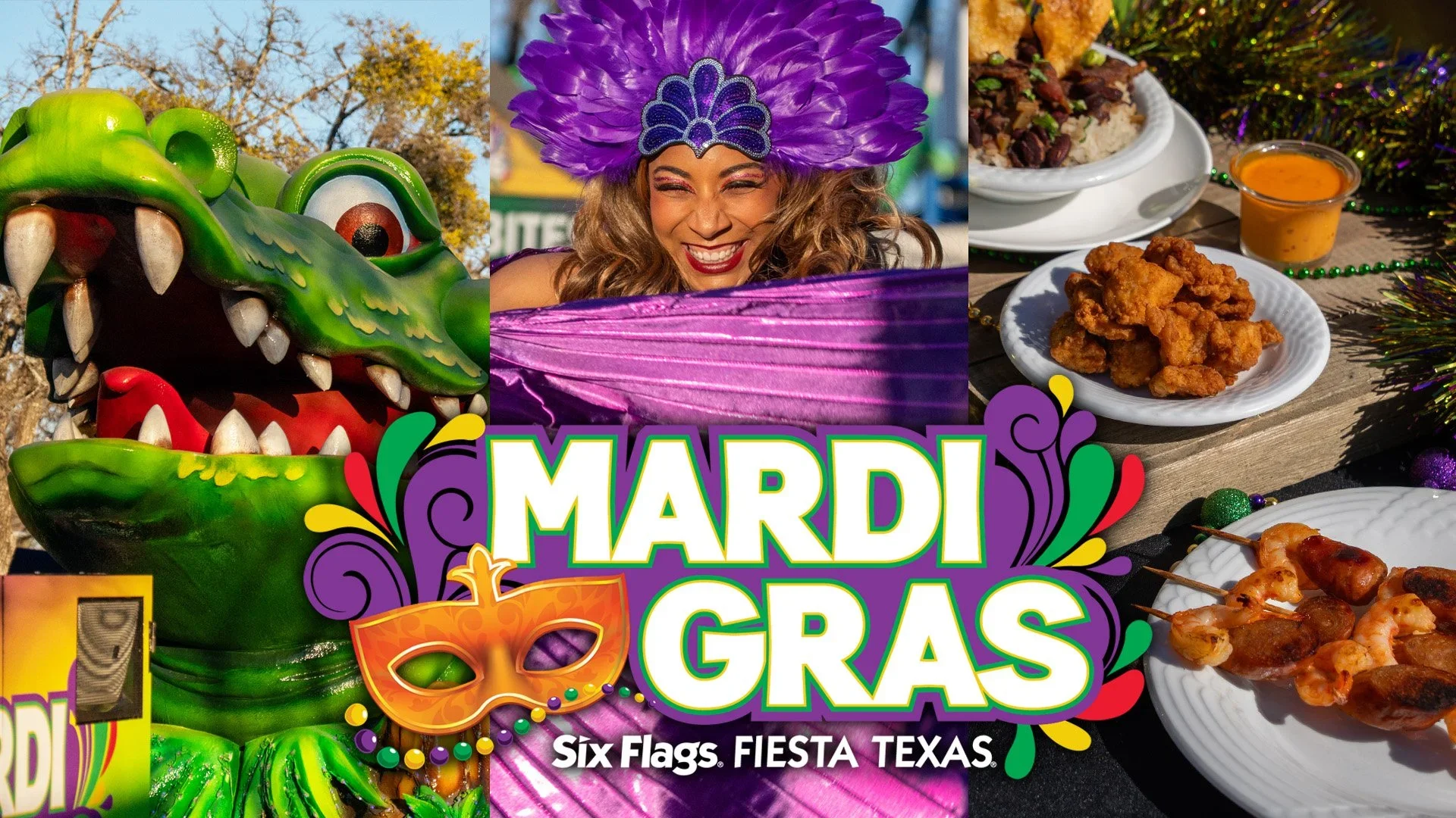Can't-Miss Mardi Gras Festival 2026 at Six Flags Fiesta Texas | The Ultimate Guide &amp; Review