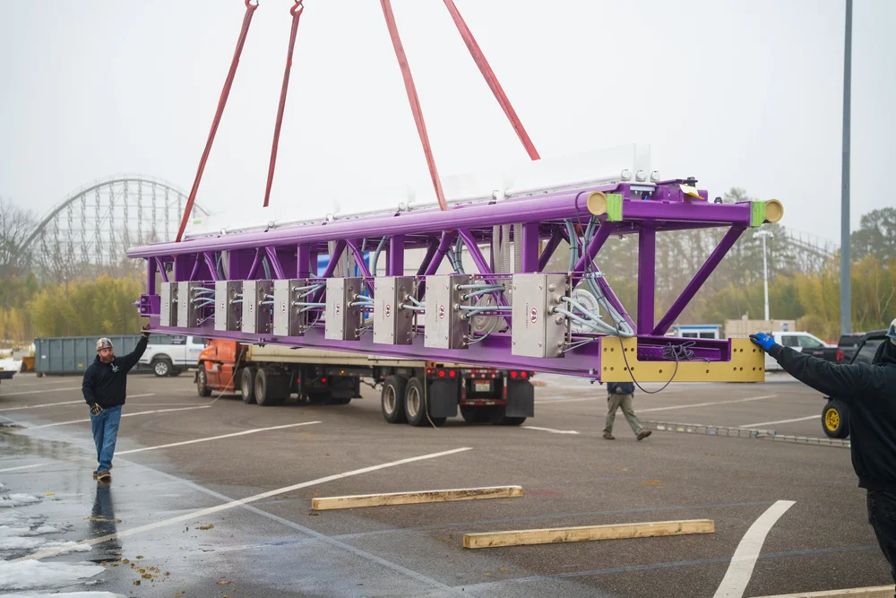 A Major New Attraction Begins to Rise at Six Flags Great Adventure