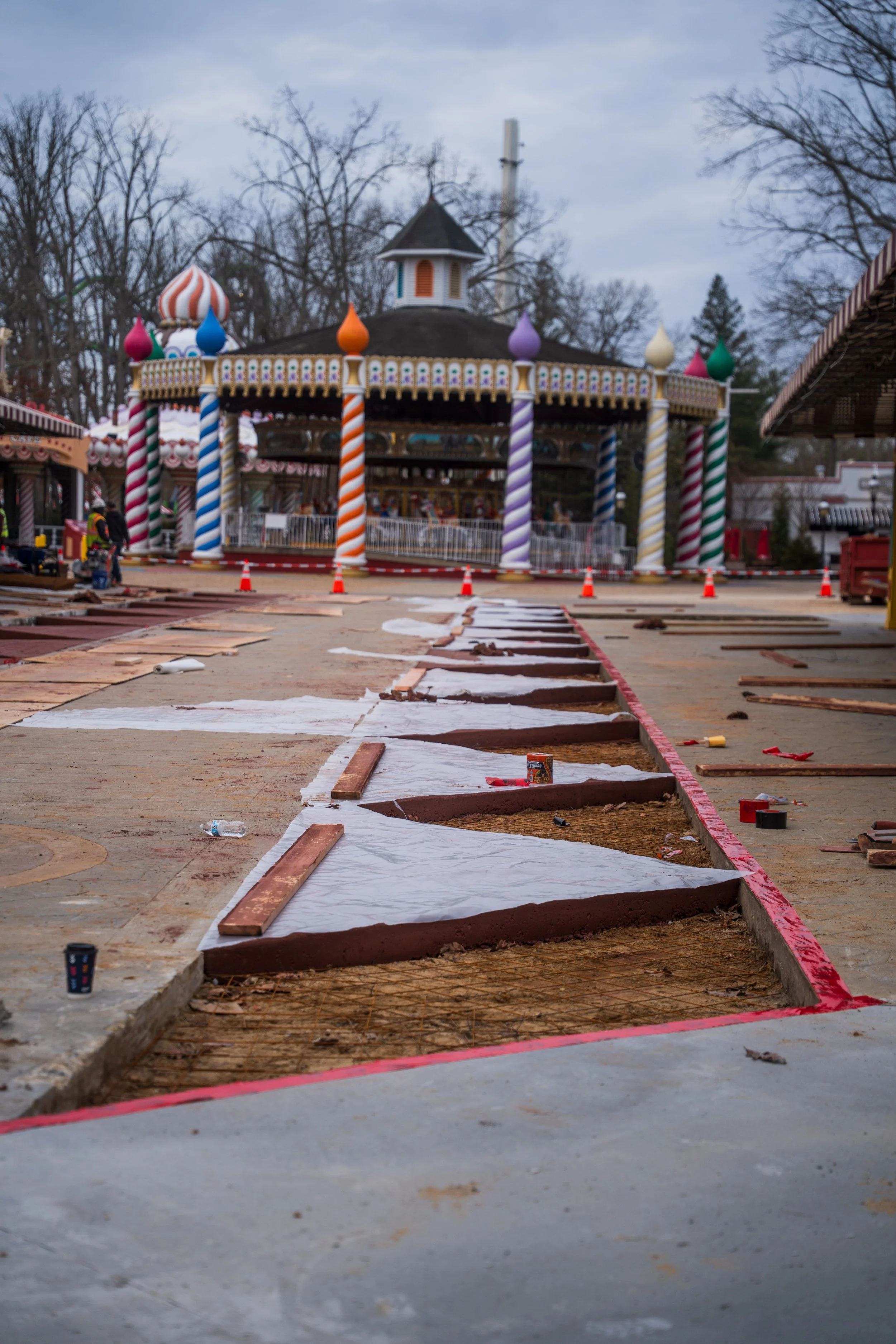 Ongoing improvements will be seen throughout the park